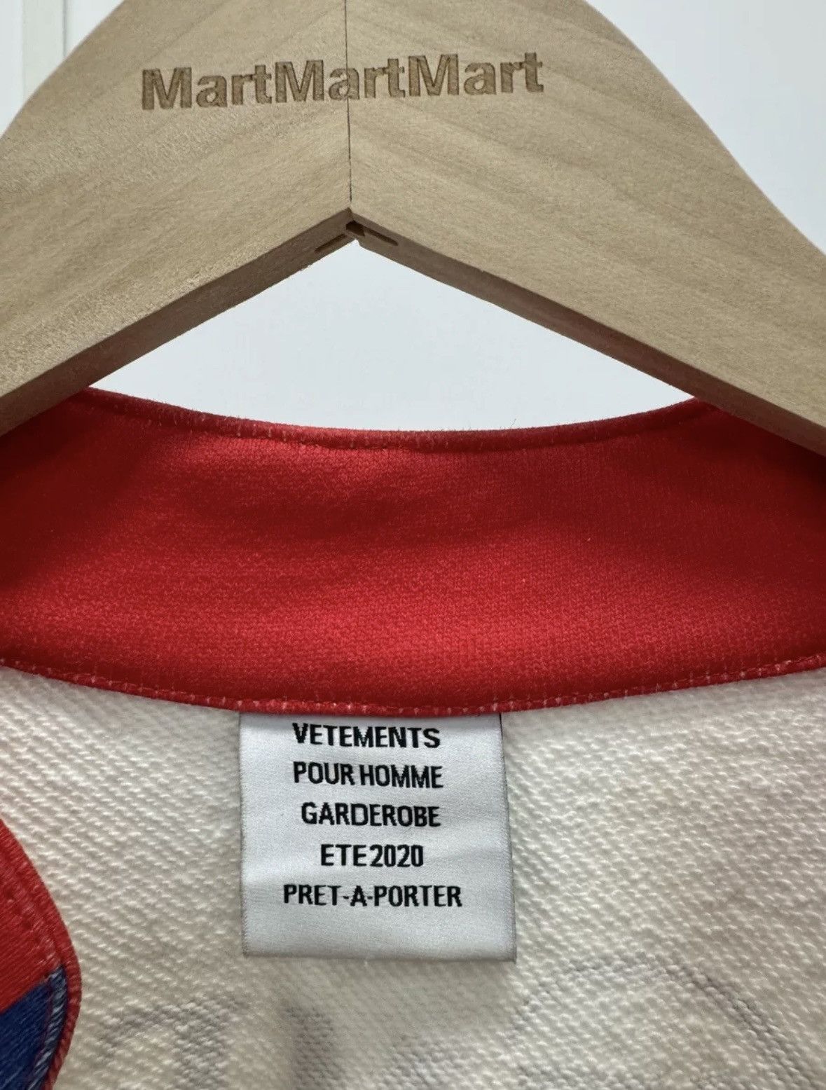 Vetements Vetements 20ss Helvetica cotton hockey jersey hoodie Size US S / EU 44-46 / 1 - 7 Thumbnail