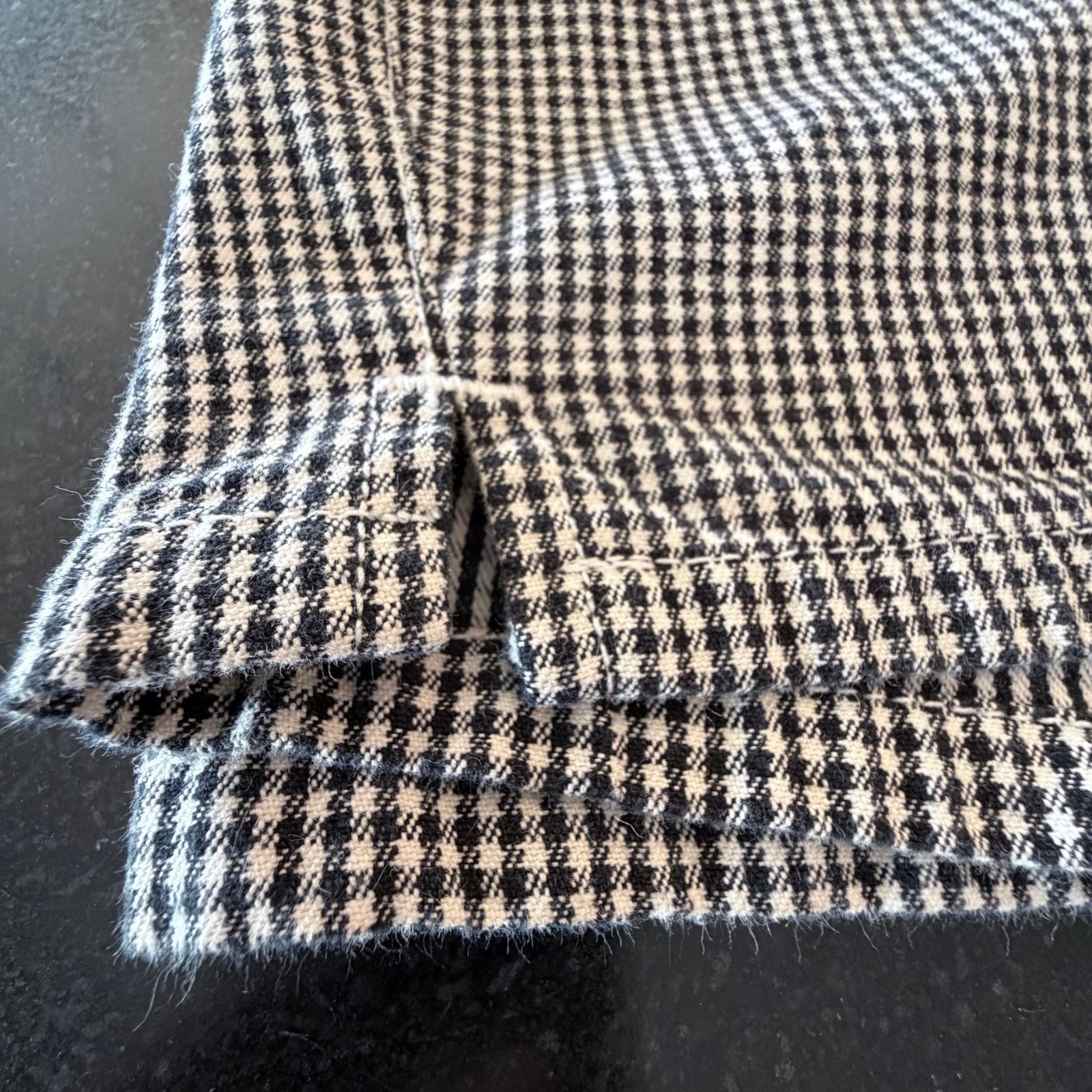 Generra Generra Vintage Checkered High-Rise Denim Shorts Size 32" / US 10 / IT 46 - 7 Thumbnail