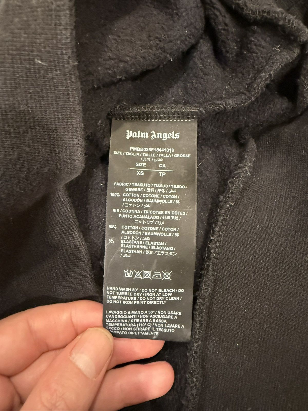 Palm Angels Palm Angels Logo Hoodie Size US XS / EU 42 / 0 - 5 Thumbnail