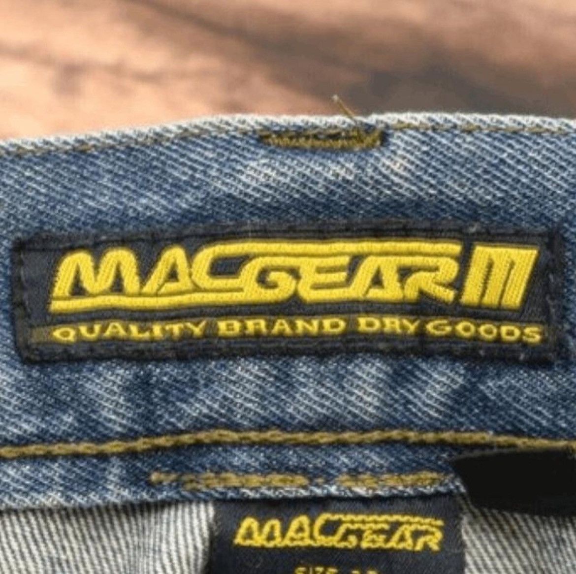 Vintage Rare baggy Macgear cargo jeans Size US 34 / EU 50 - 3 Thumbnail