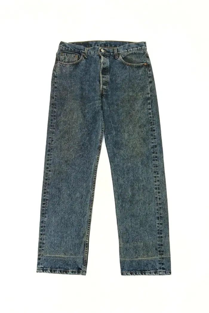 Levi's × Vintage 80s Vintage Levis 501 Made In USA 34x32 Size US 34 / EU 50 - 2 Thumbnail