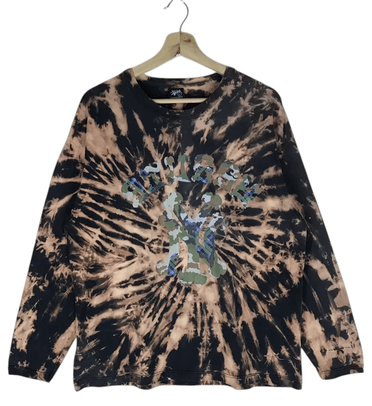 Stussy Vintage Stussy NY Custom Bleached Tshirts Size US L / EU 52-54 / 3 - 1 Thumbnail