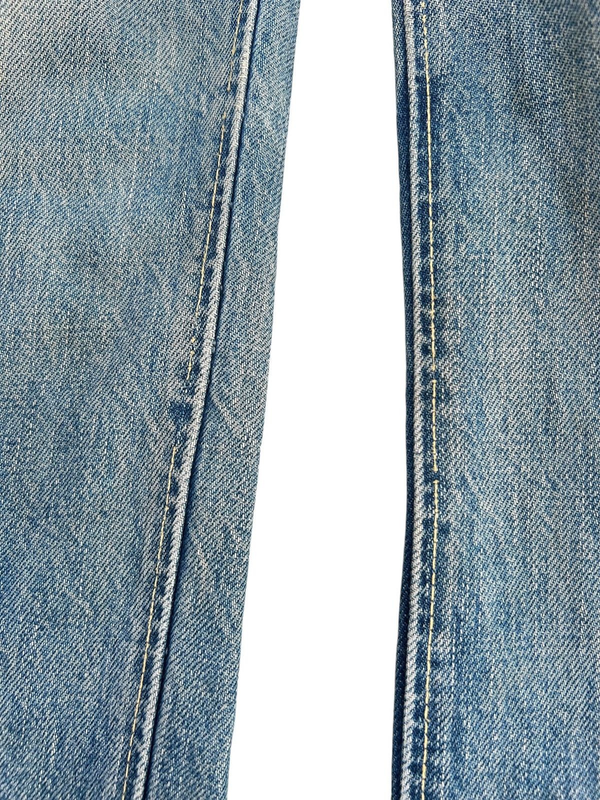 Kapital Thrashed Vintage JOE McCOY Selvedge Buckle Back Denim Jeans Size US 32 / EU 48 - 11 Thumbnail