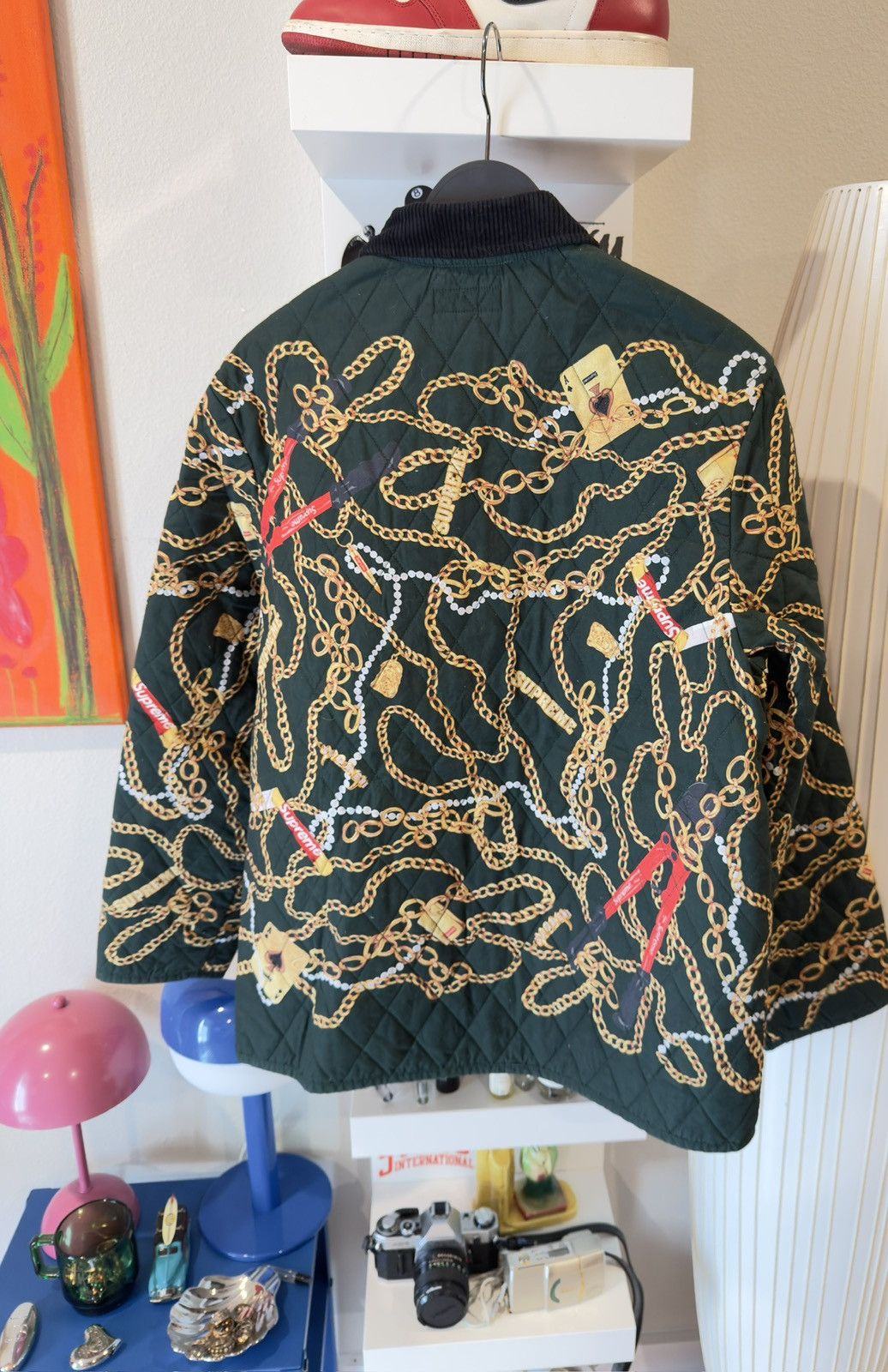 Supreme Supreme Chains Quilted Jacket Size US M / EU 48-50 / 2 - 2 Thumbnail