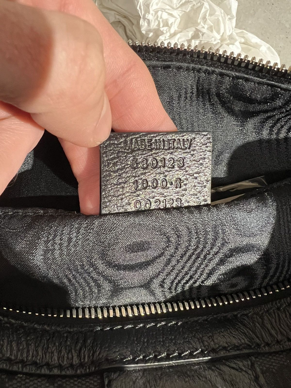 Gucci Gucci x Balenciaga Black Monogram Jacquard Canvas Hacker bag Size ONE SIZE - 15 Thumbnail