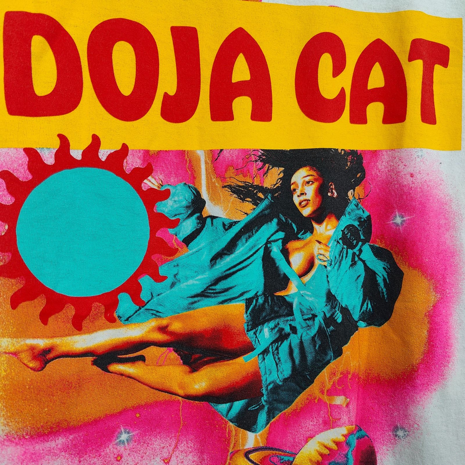Other Doja Cat Coachella 2022 Graphic T-Shirt Size Large White Size US L / EU 52-54 / 3 - 2 Thumbnail