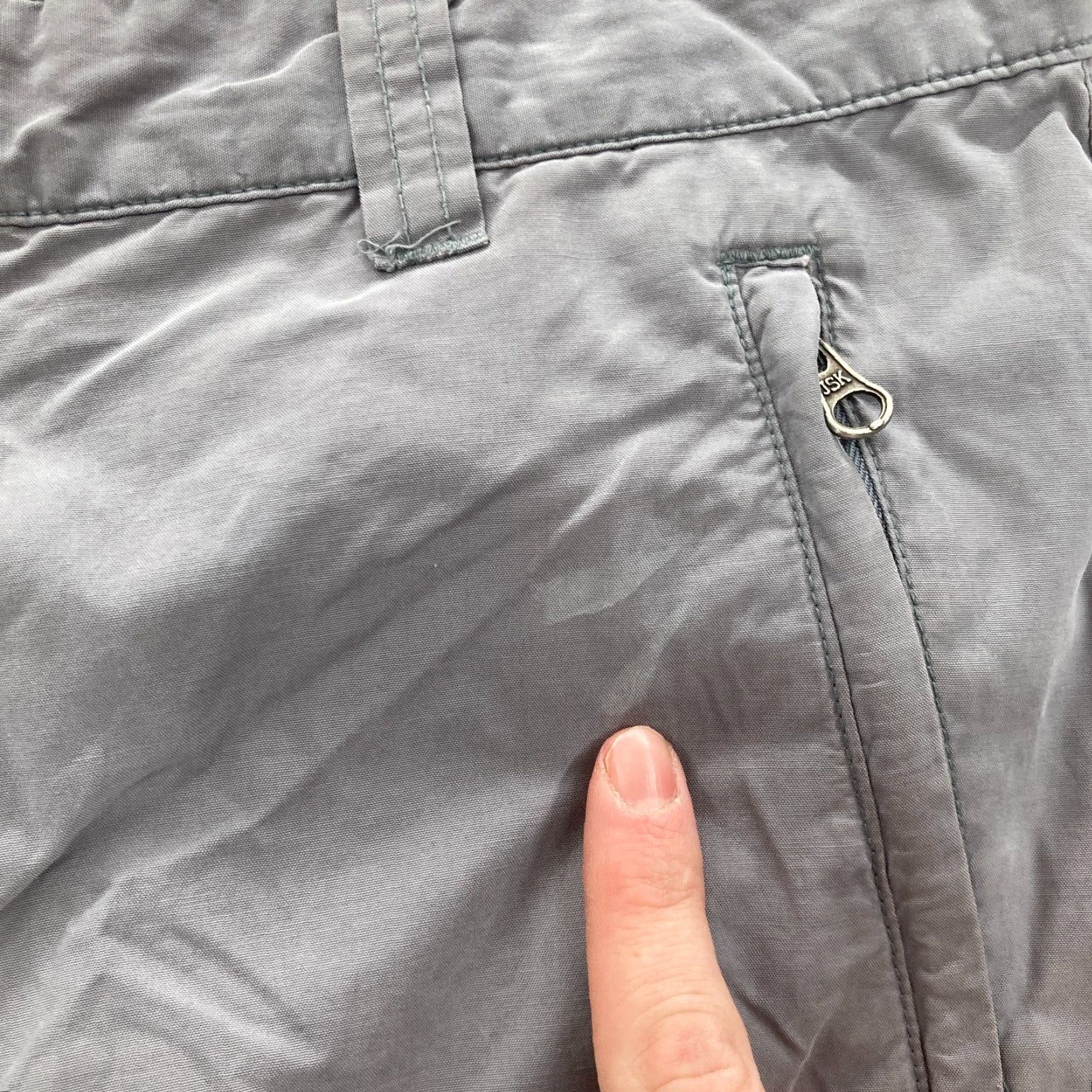 Mossimo Mossimo Cargo Pants Mens 34x30 Gray Loose Skater Gorpcore Convertible Cargo Pants Size US 34 / EU 50 - 7 Thumbnail