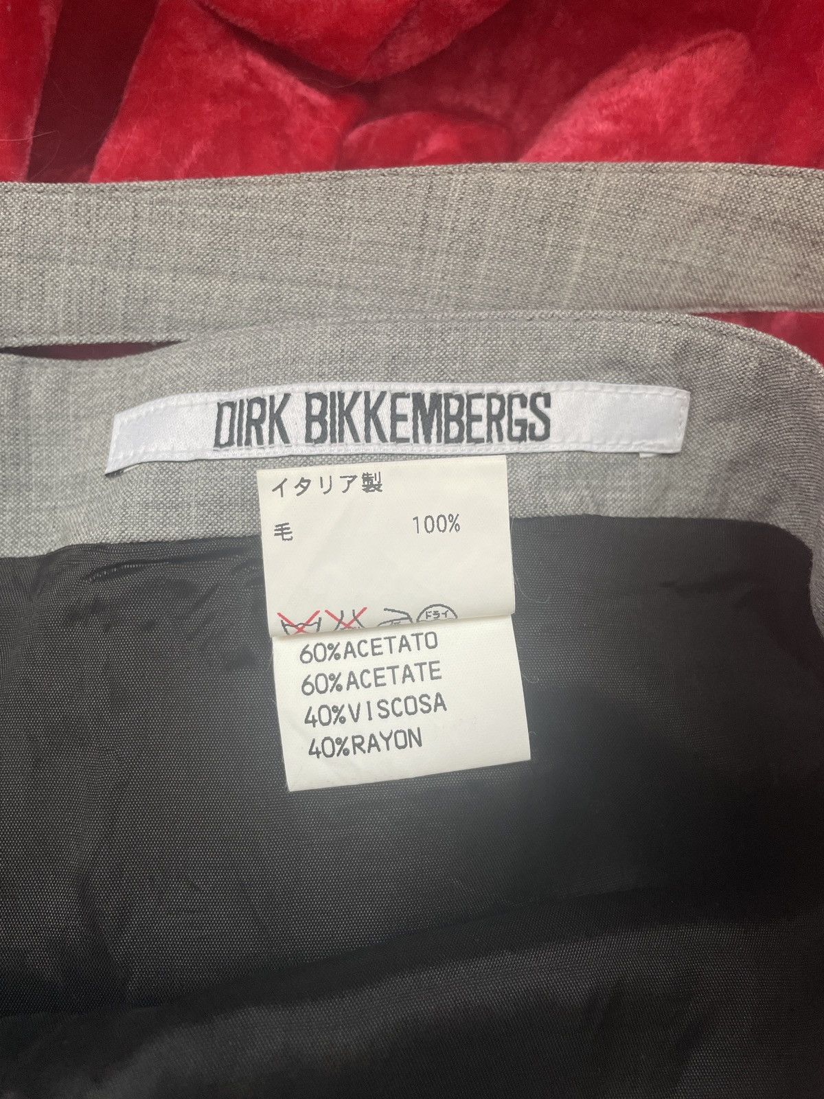 Dirk Bikkembergs 90s DIRK BIKKEMBERGS PENCIL SKIRT Size 26" / US 2 / IT 38 - 7 Thumbnail
