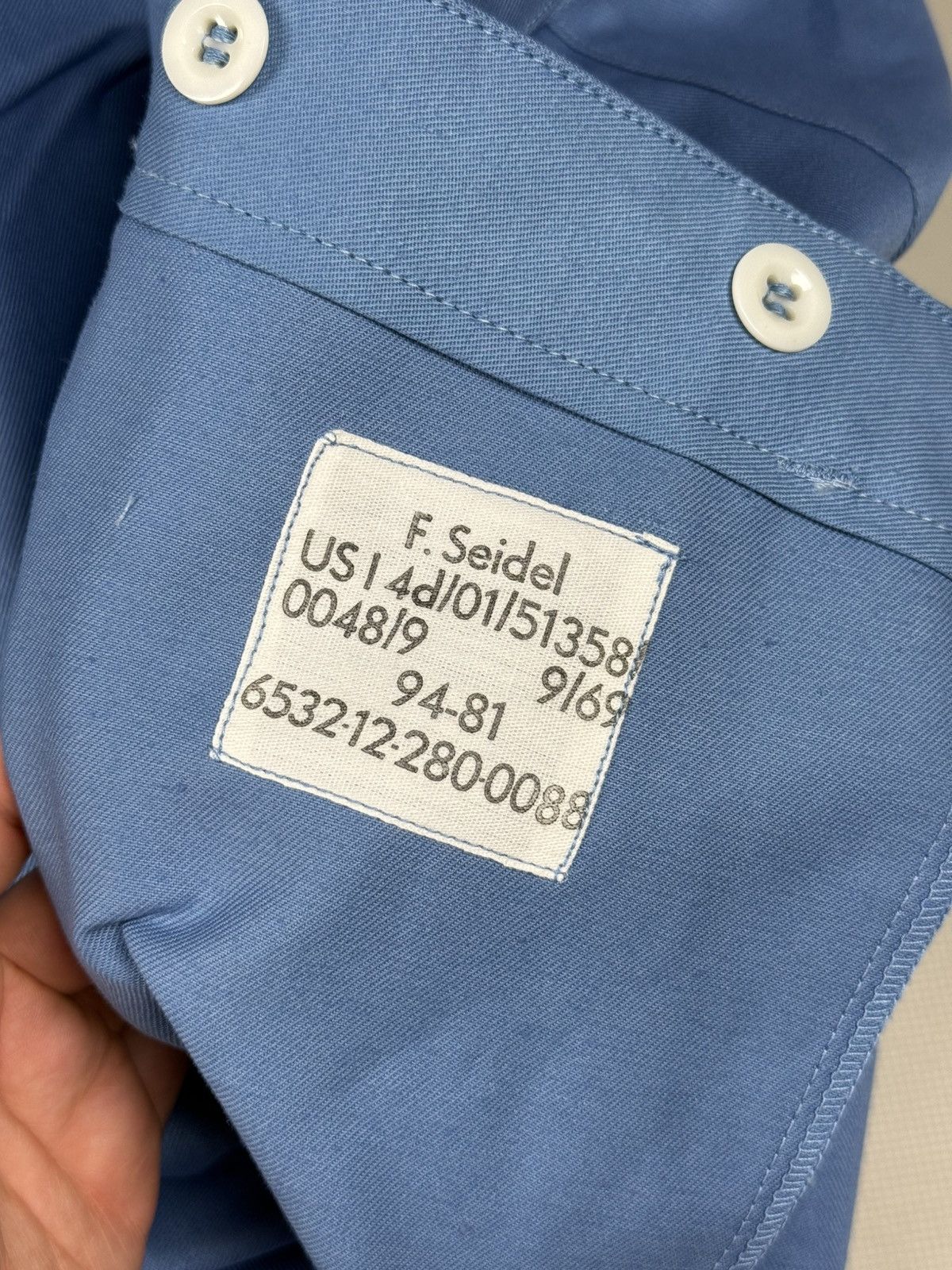 Le Laboureur Vintage German Air Force Military Fatigue Pants Trousers Size US 40 / EU 56 - 16 Thumbnail
