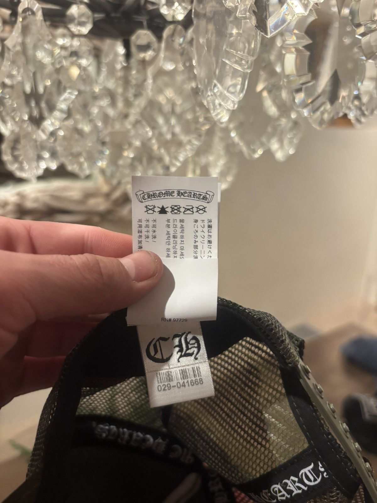 Chrome Hearts Chrome hearts CH Camo hat Size ONE SIZE - 3 Thumbnail