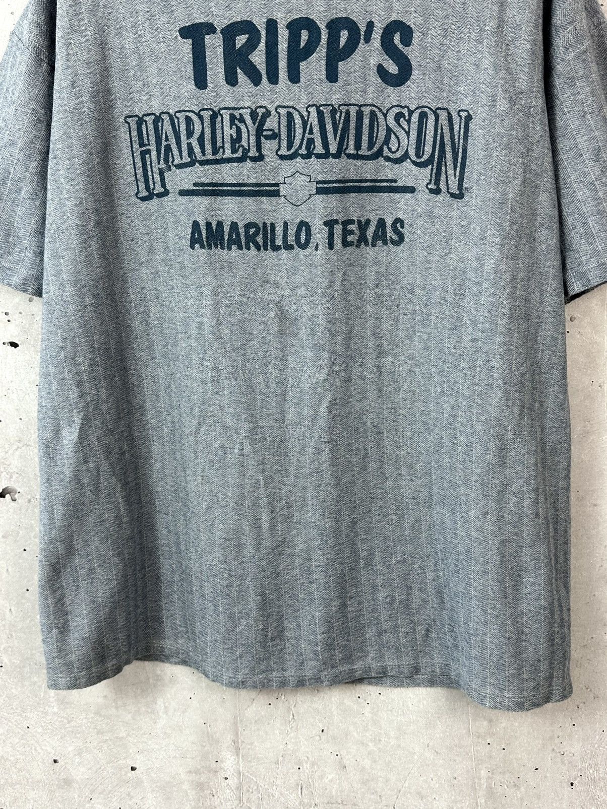 Vintage Vintage Harley-Davidson 1997 Made in USA Blue T-shirt Size US XL / EU 56 / 4 - 14 Thumbnail