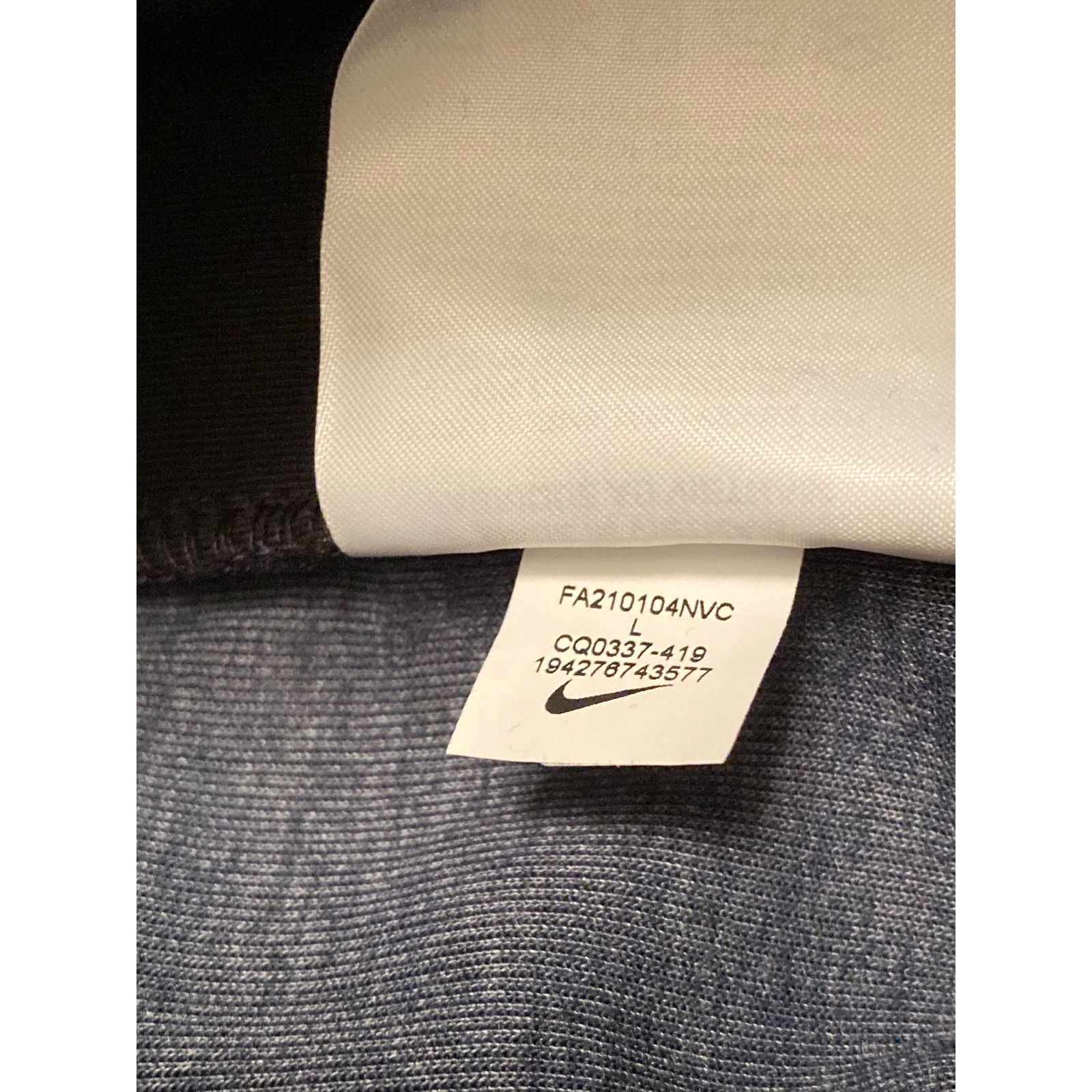 Nike NIKE DRI-FIT SHOWTIME PANTS-WOMENS Midnight/ Navy Sz L Size 38" / US 16 / IT 52 - 9 Thumbnail