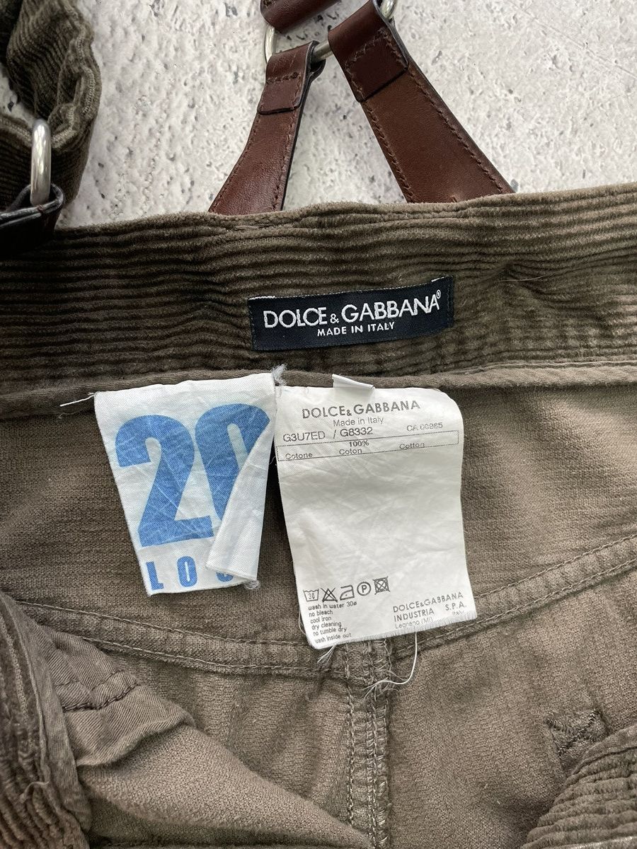 Dolce & Gabbana Dolce Gabbana corduroy velvet retro hype pants FW 2005 Size US 32 / EU 48 - 6 Thumbnail
