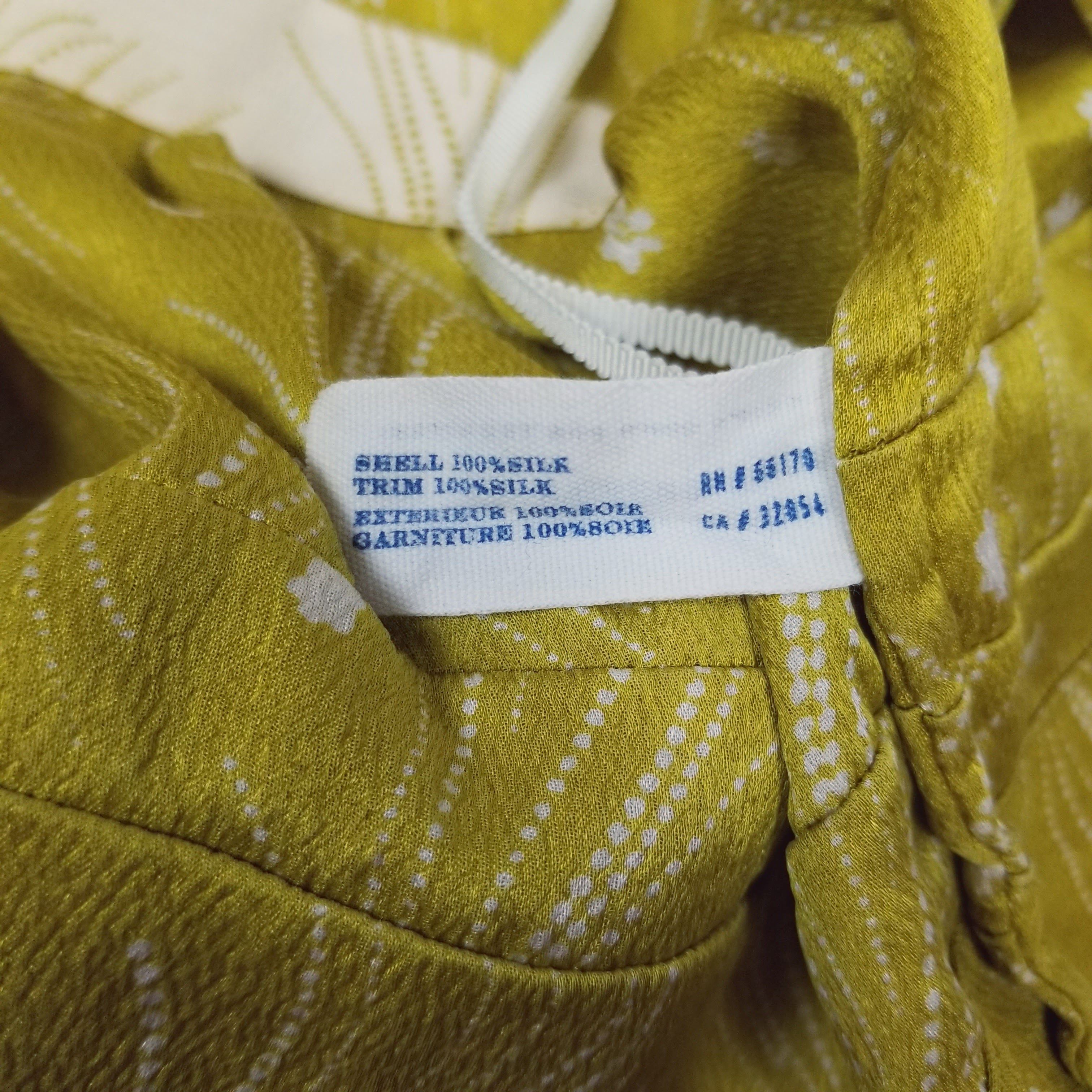Anthropologie Leifsdottir Silk Blouse Size XS / US 0-2 / IT 36-38 - 8 Thumbnail