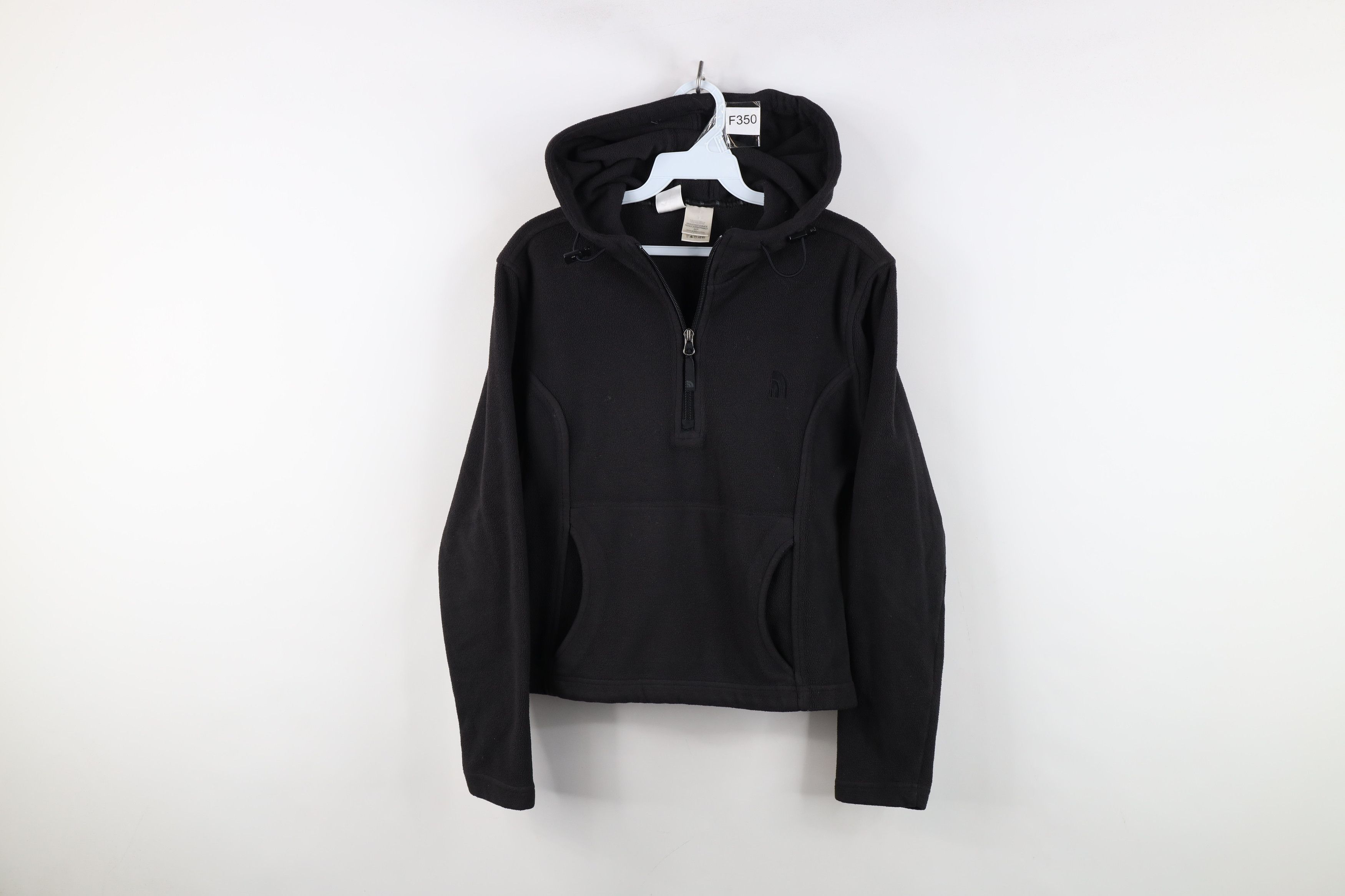 The North Face Vintage Y2K The North Face Half Zip Fleece Hoodie Black Size S / US 4 / IT 40 - 1 Thumbnail