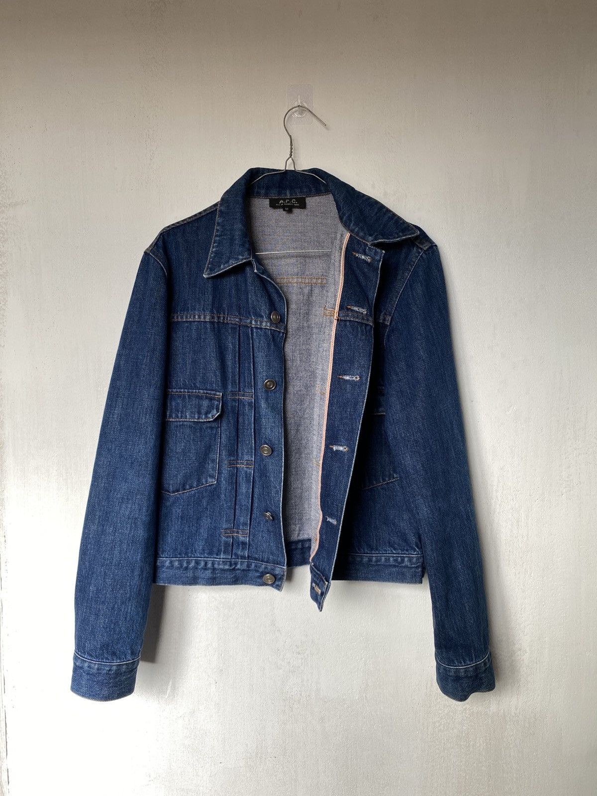 A.P.C. × Japanese Brand APC Type 2 Selvedge Trucker Denim Size US M / EU 48-50 / 2 - 2 Thumbnail