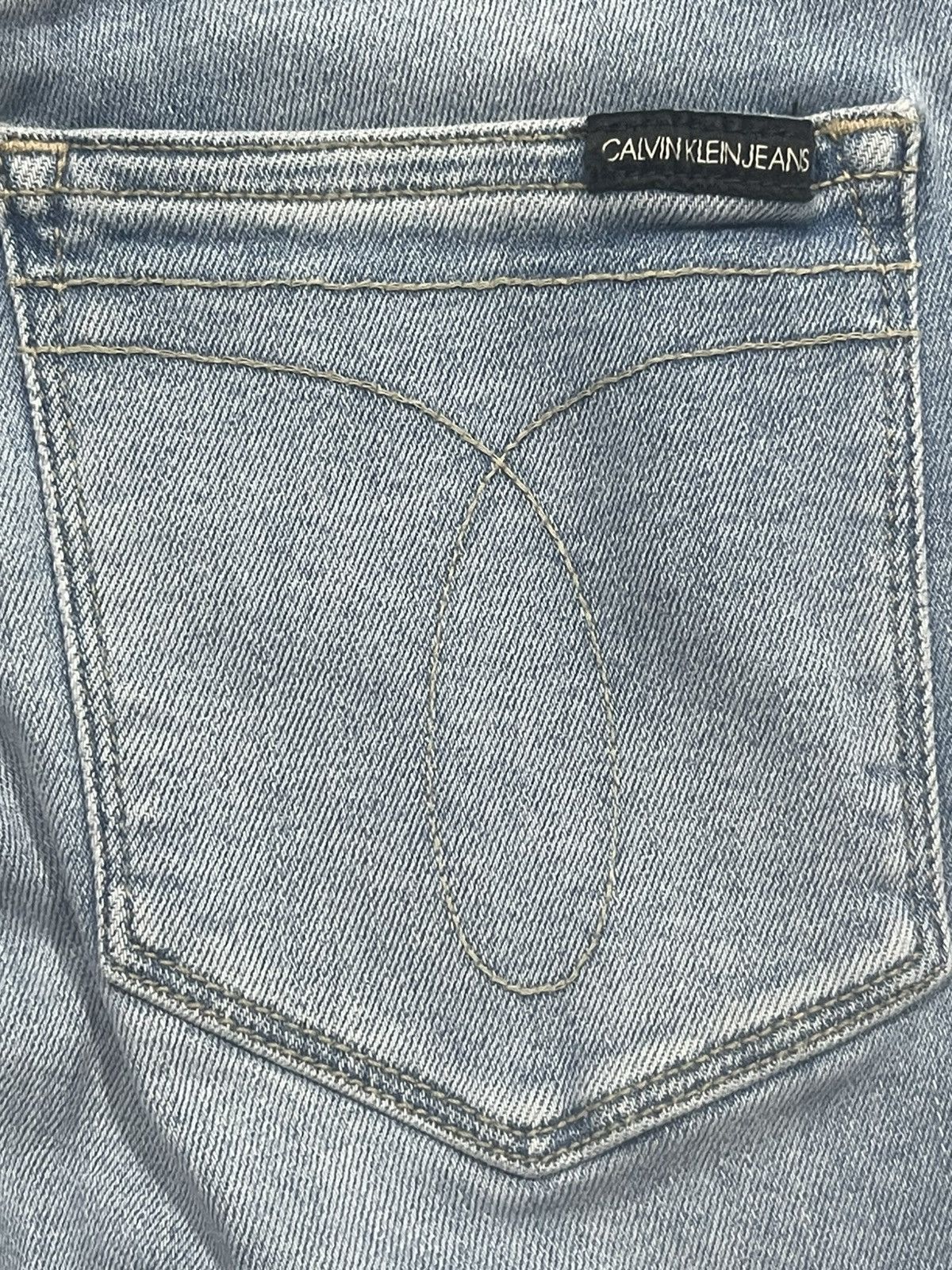 Calvin Klein Calvin Klein Jeans High Rise Super Skinny Ankle Stretchy Size 26" / US 2 / IT 38 - 8 Thumbnail