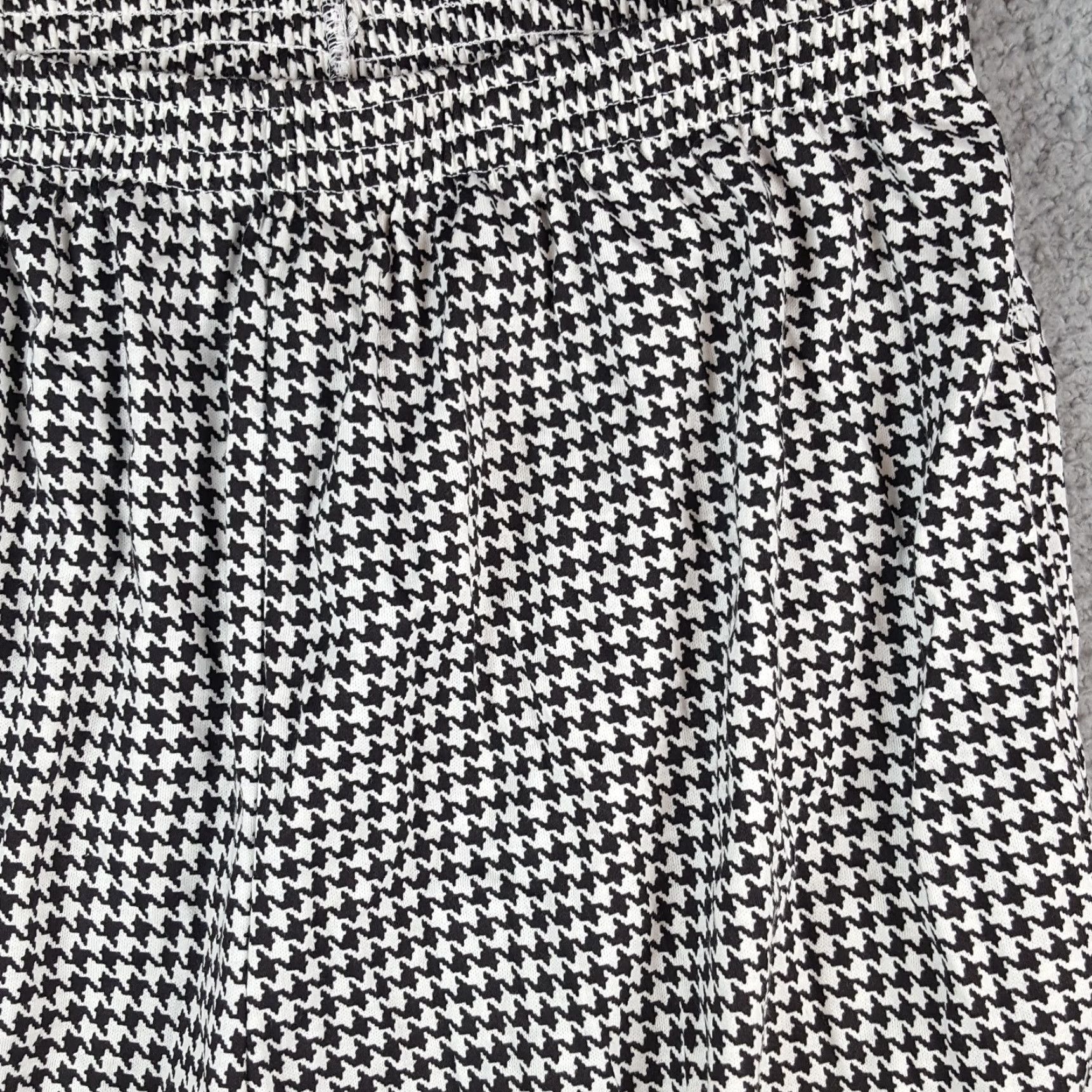 Vintage VINTAGE Houndtooth Print Tapered Women's Size 1X Stretch Waist Gym Sweat Pants Size 40" / US 18 - 3 Thumbnail