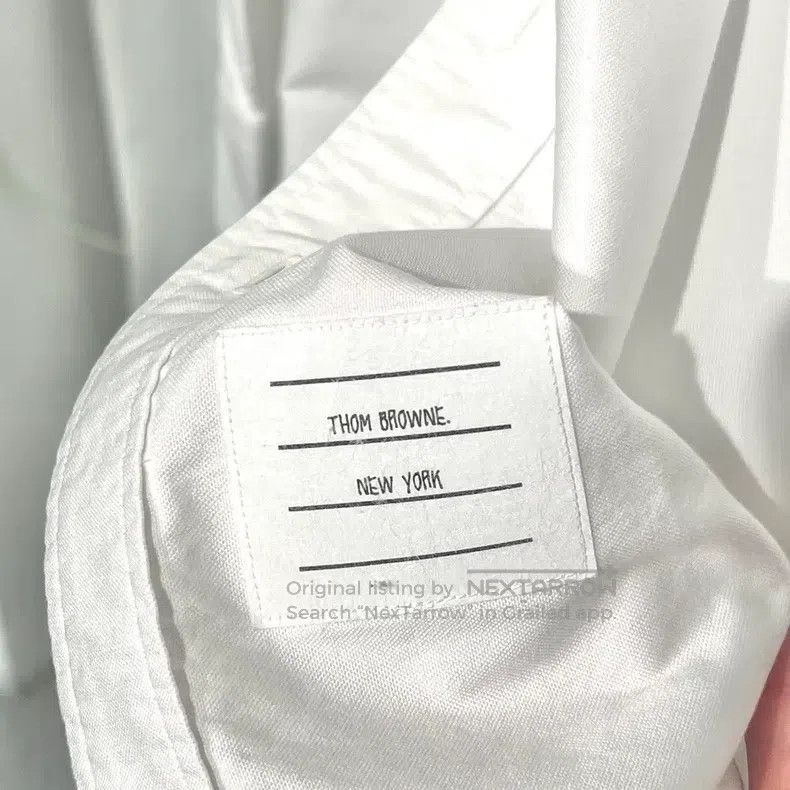 Thom Browne Thom Browne Striped Oxford shirt Size US M / EU 48-50 / 2 - 5 Thumbnail