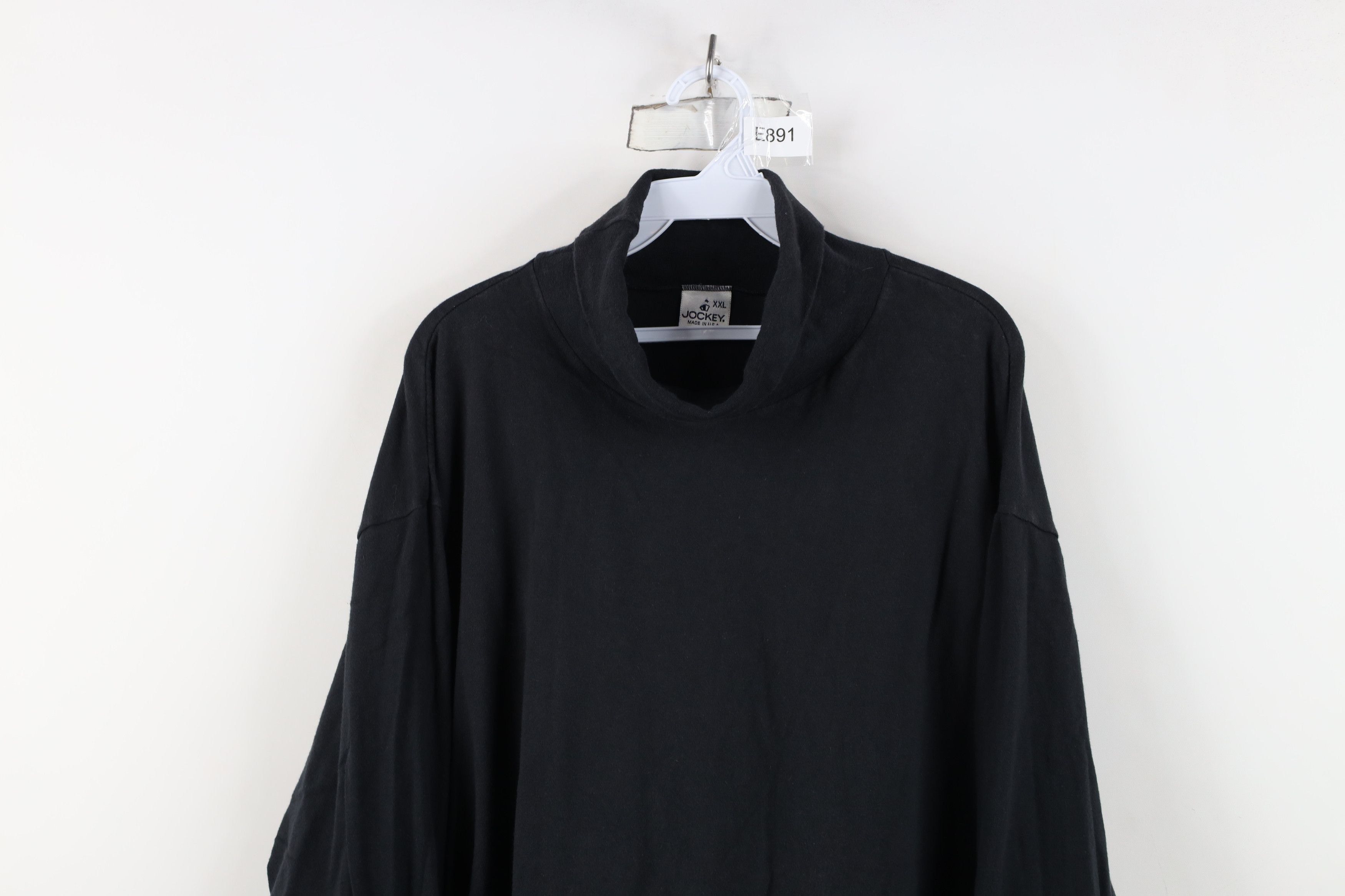 Vintage Vintage 90s Streetwear Long Sleeve Turtleneck T-Shirt USA Size US XXL / EU 58 / 5 - 2 Thumbnail
