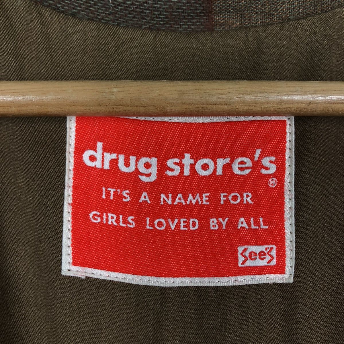 Hysteric Glamour 🔥Vintage Wool Jacket Drug Store Japan Made Size US M / EU 48-50 / 2 - 14 Thumbnail