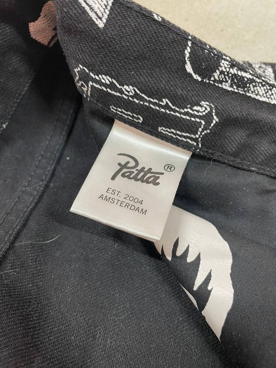 Patta Patta Jeans All Over Print Denim Monogram Pattern Size US 34 / EU 50 - 10 Thumbnail