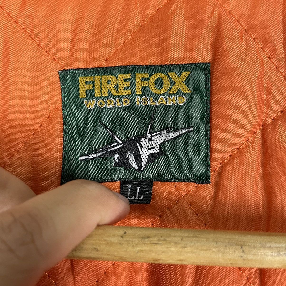 Japanese Brand × Vintage 💥FIRE FOX UTILITY FUR COLLAR NYLON JACKET Size US XL / EU 56 / 4 - 15 Thumbnail