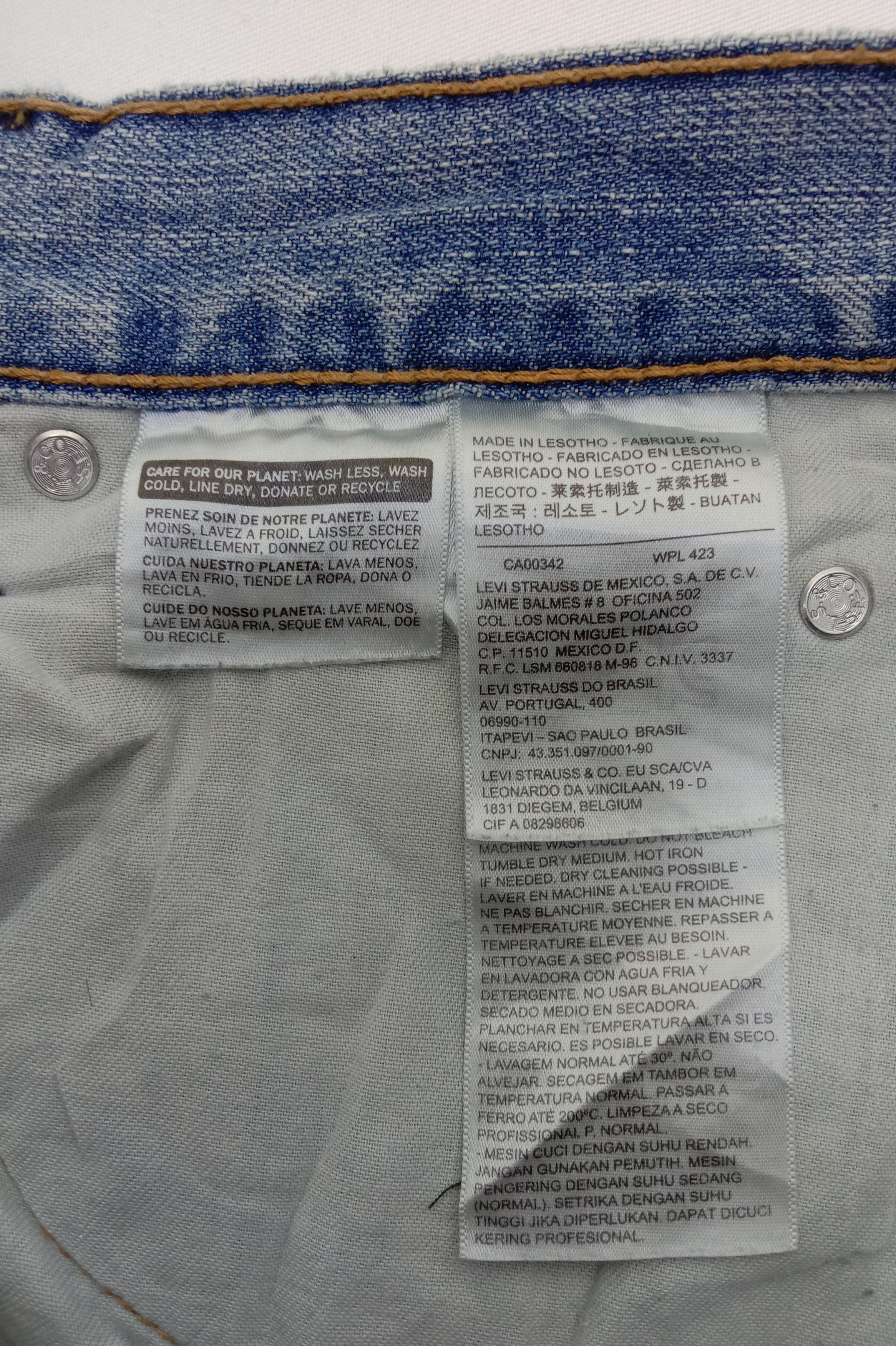 Levi's Vintage Levi's 569 Jeans Light Wash Loose Straight Denim Size US 33 - 13 Thumbnail