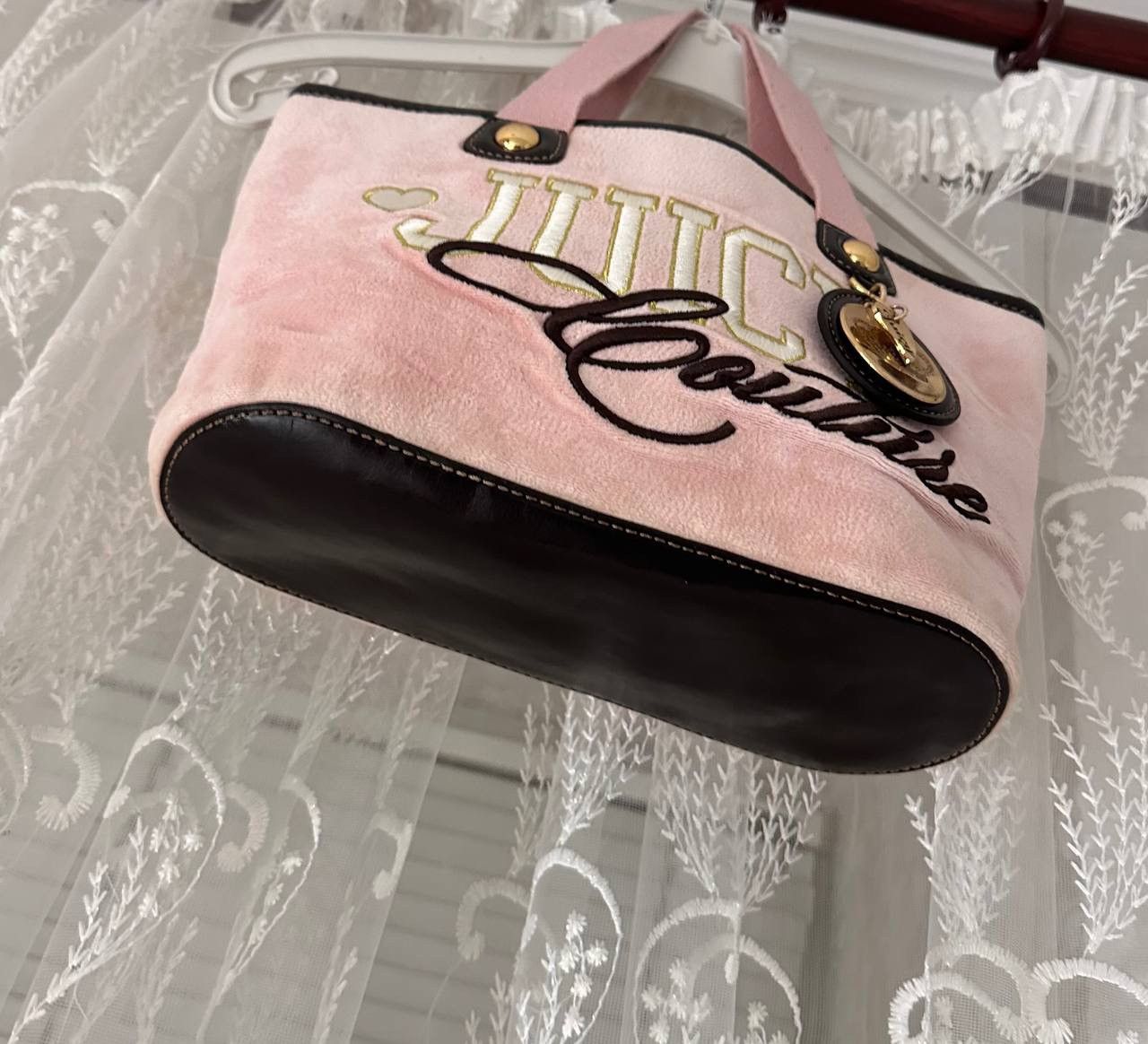 Juicy Couture Juicy Couture Vintage Velour Y2K Barbie Style Avantgarde Size ONE SIZE - 7 Thumbnail