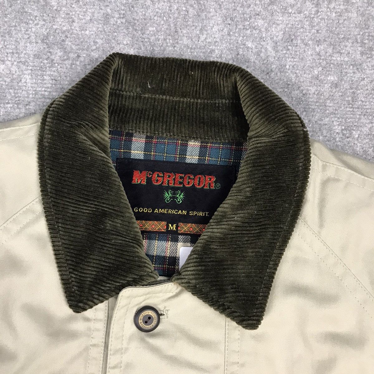 Designer × Japanese Brand × McGregor McGregor bomber button design style jacket Size US M / EU 48-50 / 2 - 6 Thumbnail