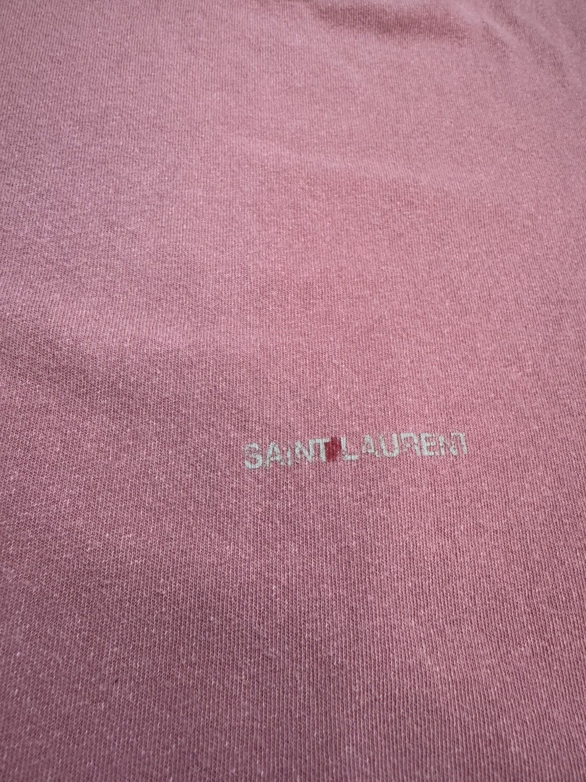 Saint Laurent Paris SAINT LAURENT tshirt STUDY REAL TAPE MEASUREMENTS IN PHOTOS Size US XS / EU 42 / 0 - 2 Thumbnail