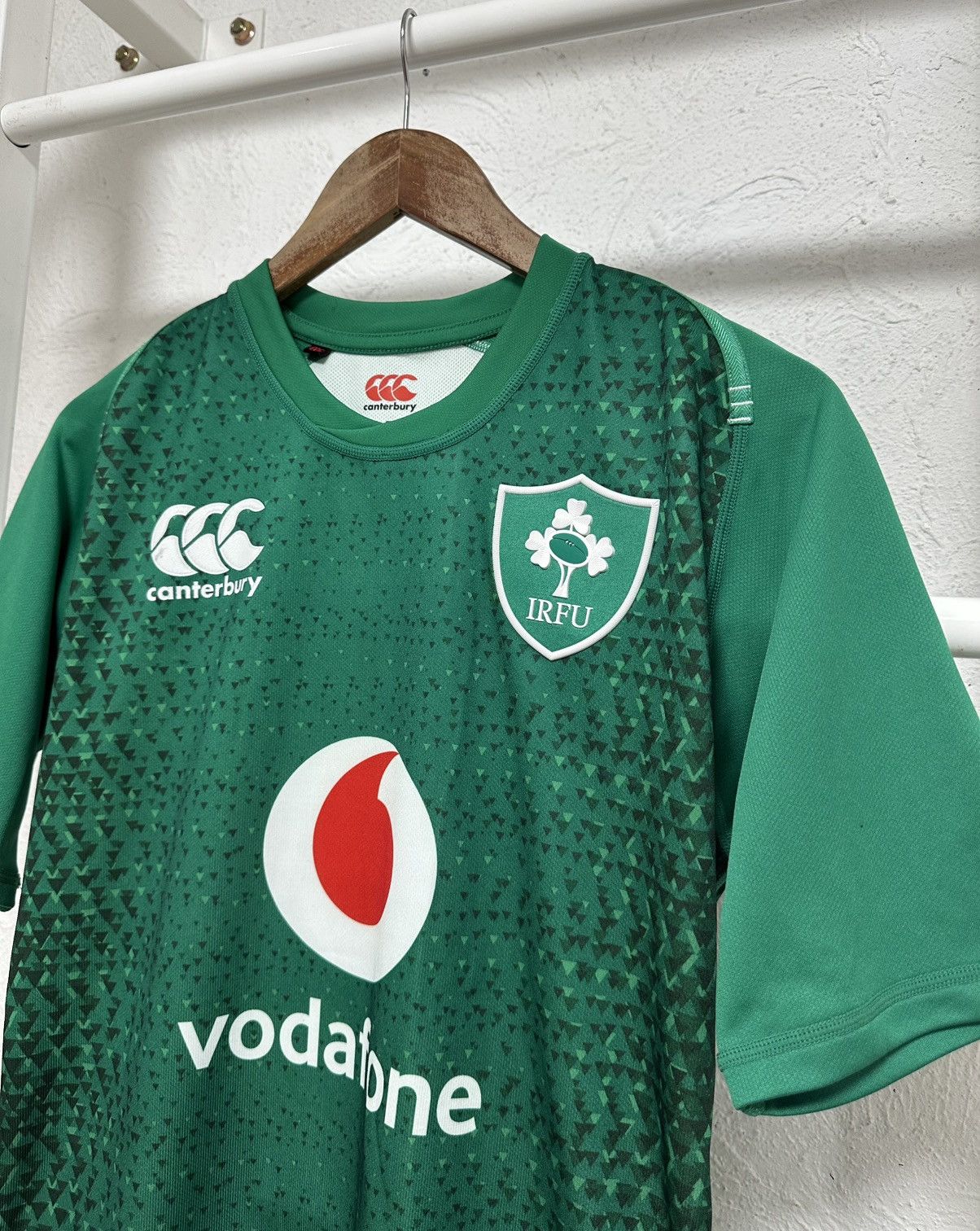 Canterbury of New Zealand Canterbury Ireland Jersey IRFU Home Shirt Vodafone Size S Size US S / EU 44-46 / 1 - 2 Thumbnail