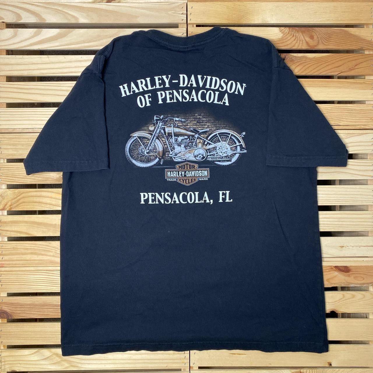 Harley Davidson Harley Davidson Pensacola, FL 2015 Black Biker Tee Size XL Size US XL / EU 56 / 4 - 1 Thumbnail