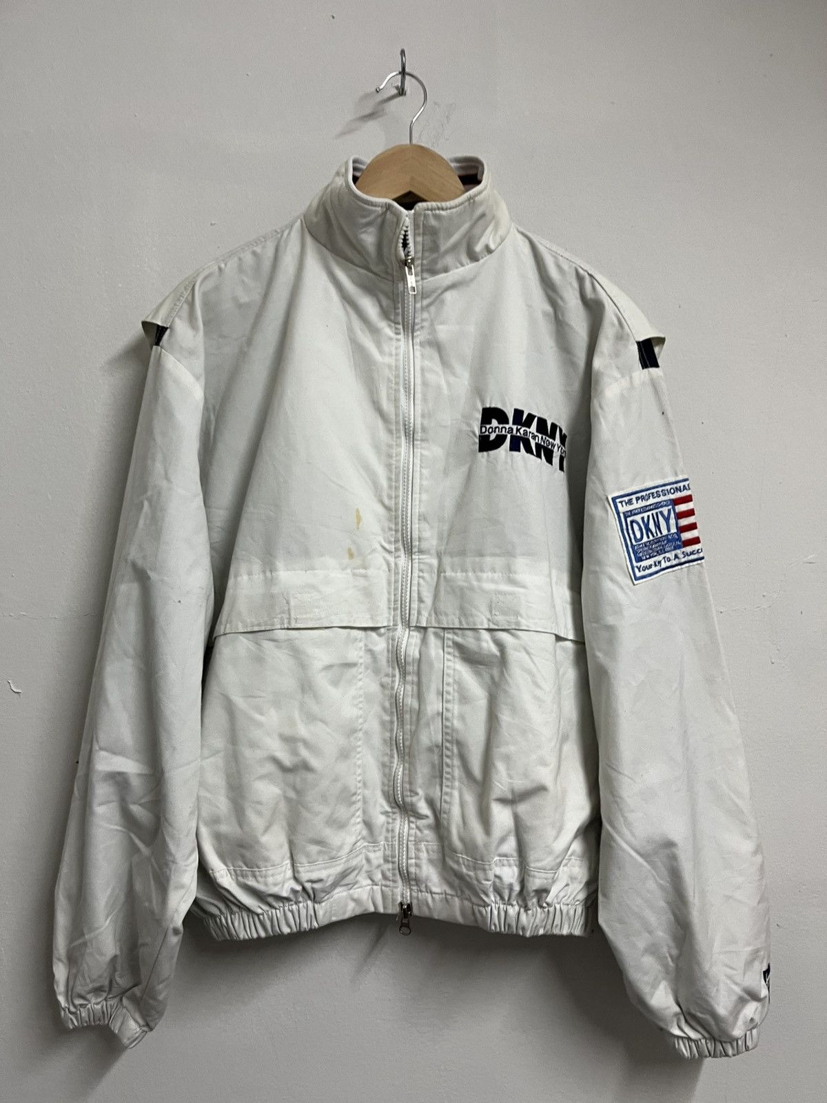 DKNY 💥 Vintage 90s DKNY Professional SPACE Jackets Size US L / EU 52-54 / 3 - 4 Thumbnail