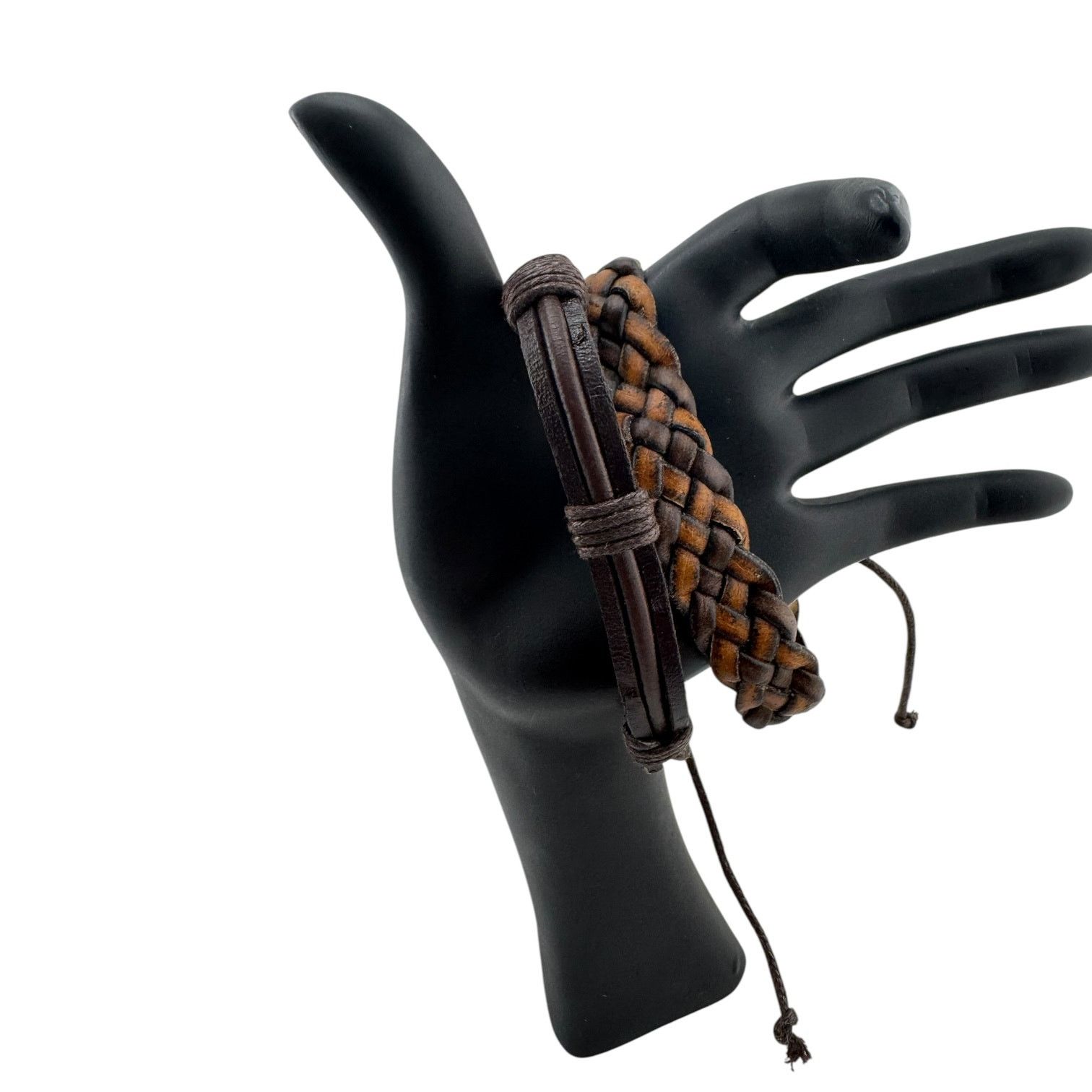 Other Rebel Duo: Leather Cuffs for Rule-Breakers & Wanderers Size ONE SIZE - 3 Thumbnail