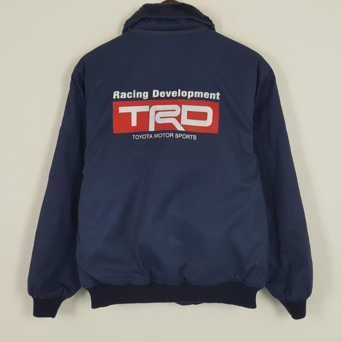 Vintage TRD Racing Development Winter Custom Logo Jacket