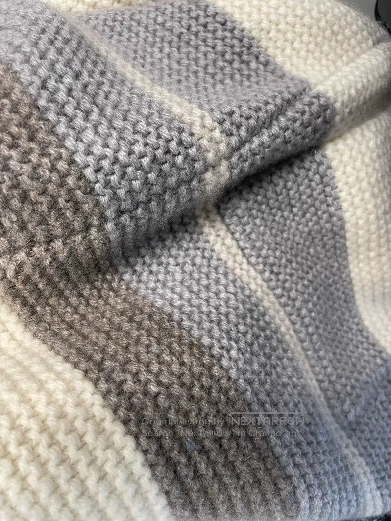 Loro Piana Striped Cashmere Long Cardigan