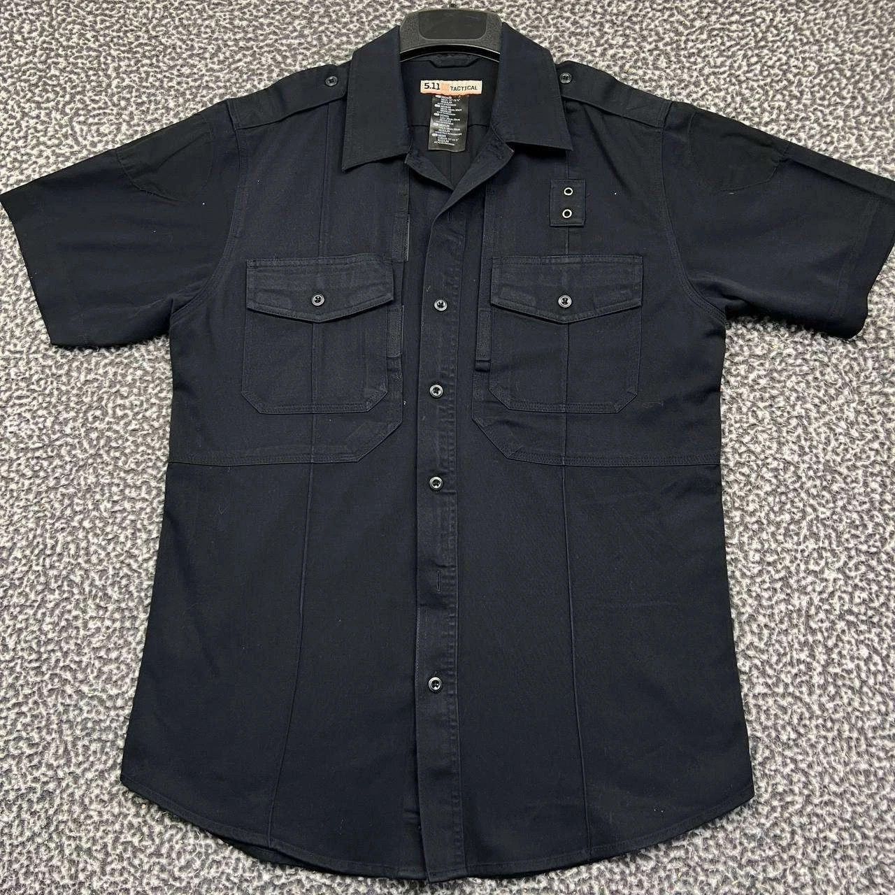 5.11 Tactical 5.11 Button Up Shirt Men Medium Black Collared M Size US M / EU 48-50 / 2 - 1 Thumbnail