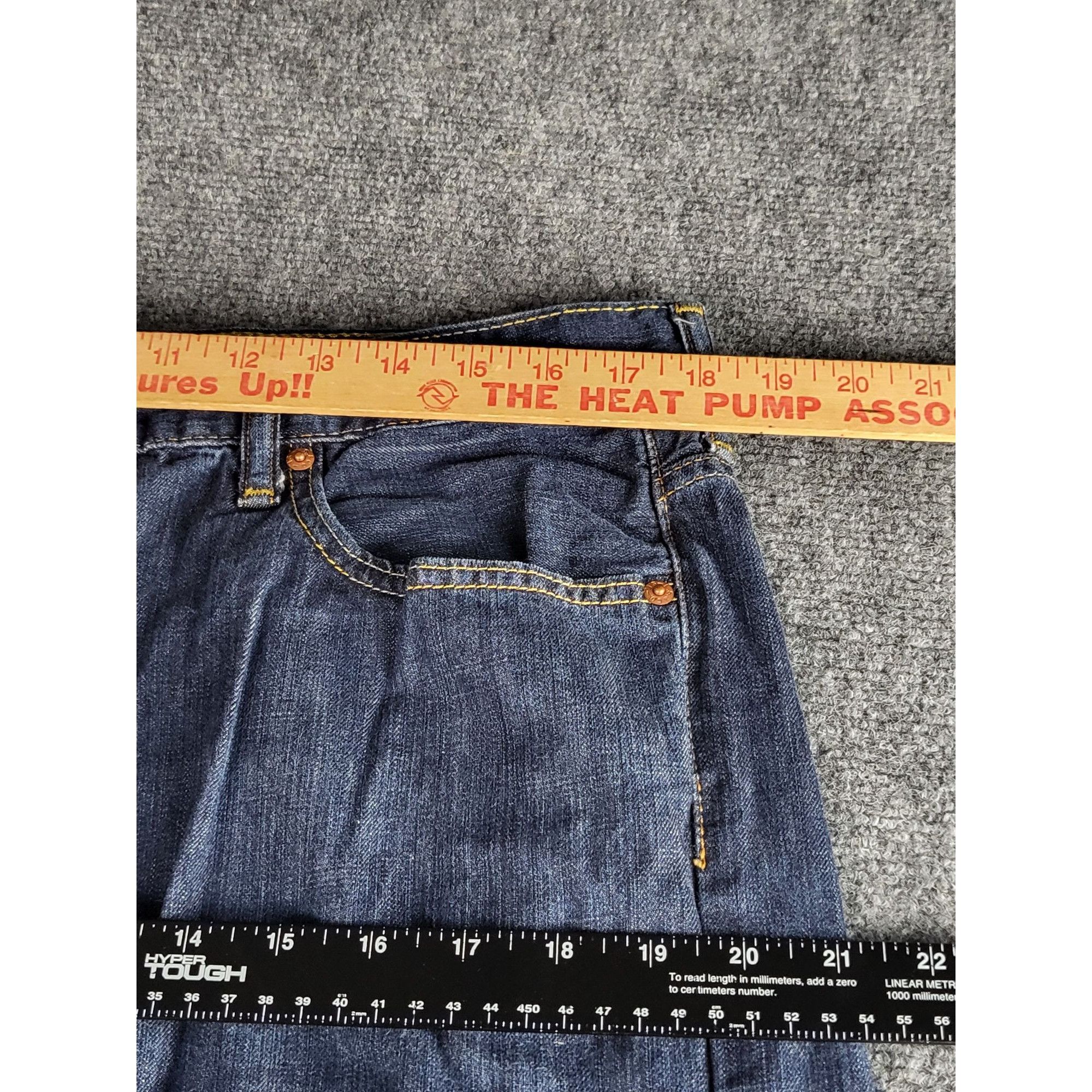 Levi's Levi's 569 Jeans Men Sz 36X32 Blue Denim Straight Leg Dark W Size US 36 / EU 52 - 8 Thumbnail