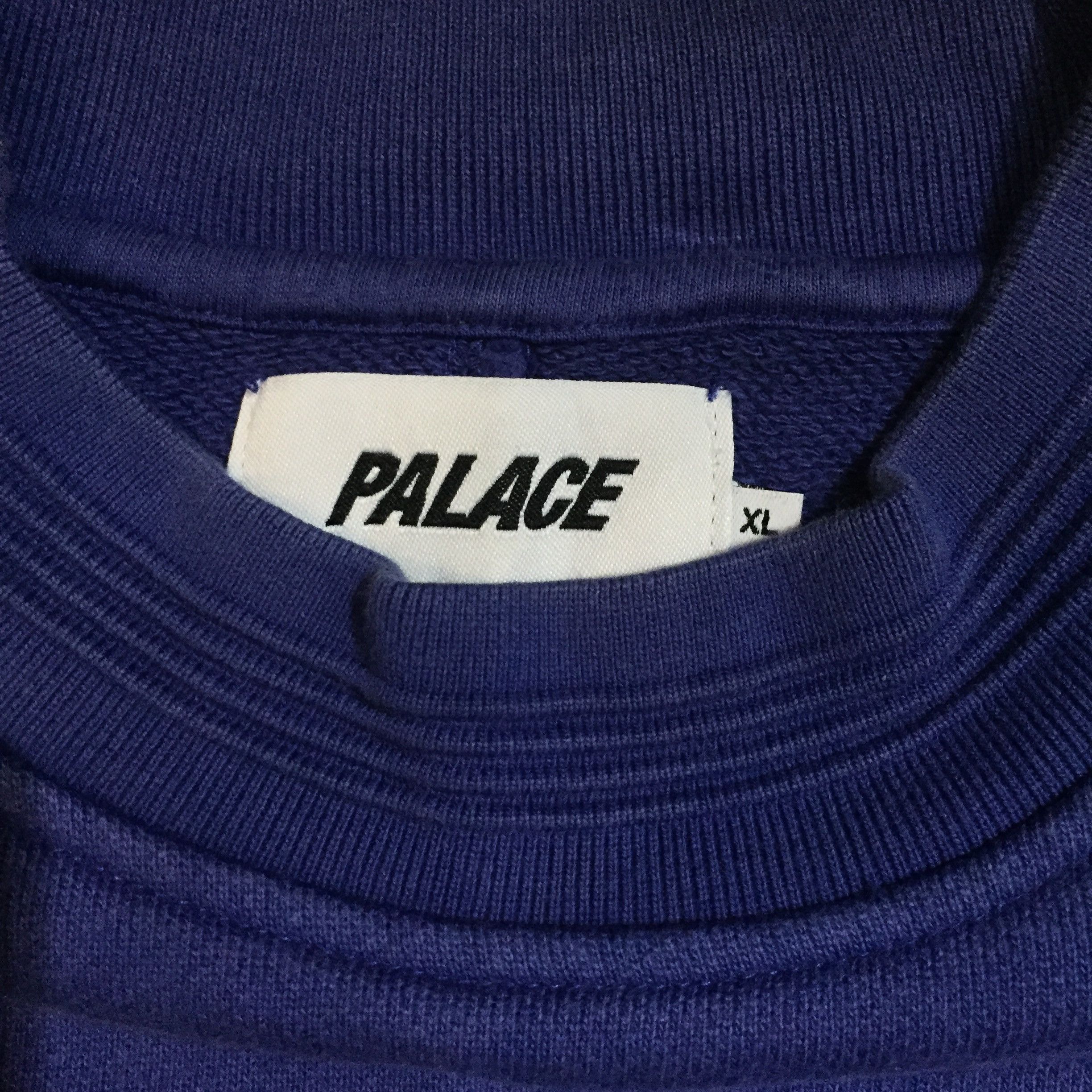 Palace Palace London Raiser Crew Sweatshirts Navy Blue Size US XL / EU 56 / 4 - 6 Thumbnail