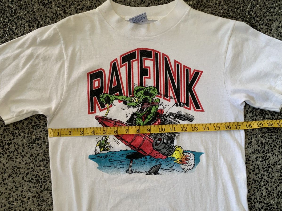 Vintage Vintage 90s Rat Fink Ed Roth Graphics T shirt Size US S / EU 44-46 / 1 - 9 Thumbnail