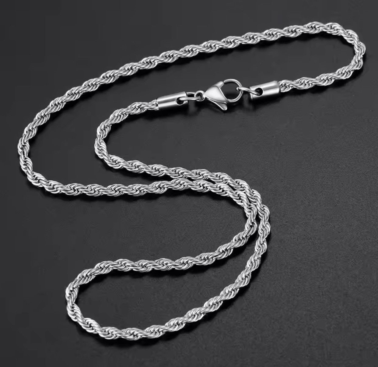 Vintage Men’s grail vintage edgy rope chain jewelry necklace Size ONE SIZE - 2 Thumbnail