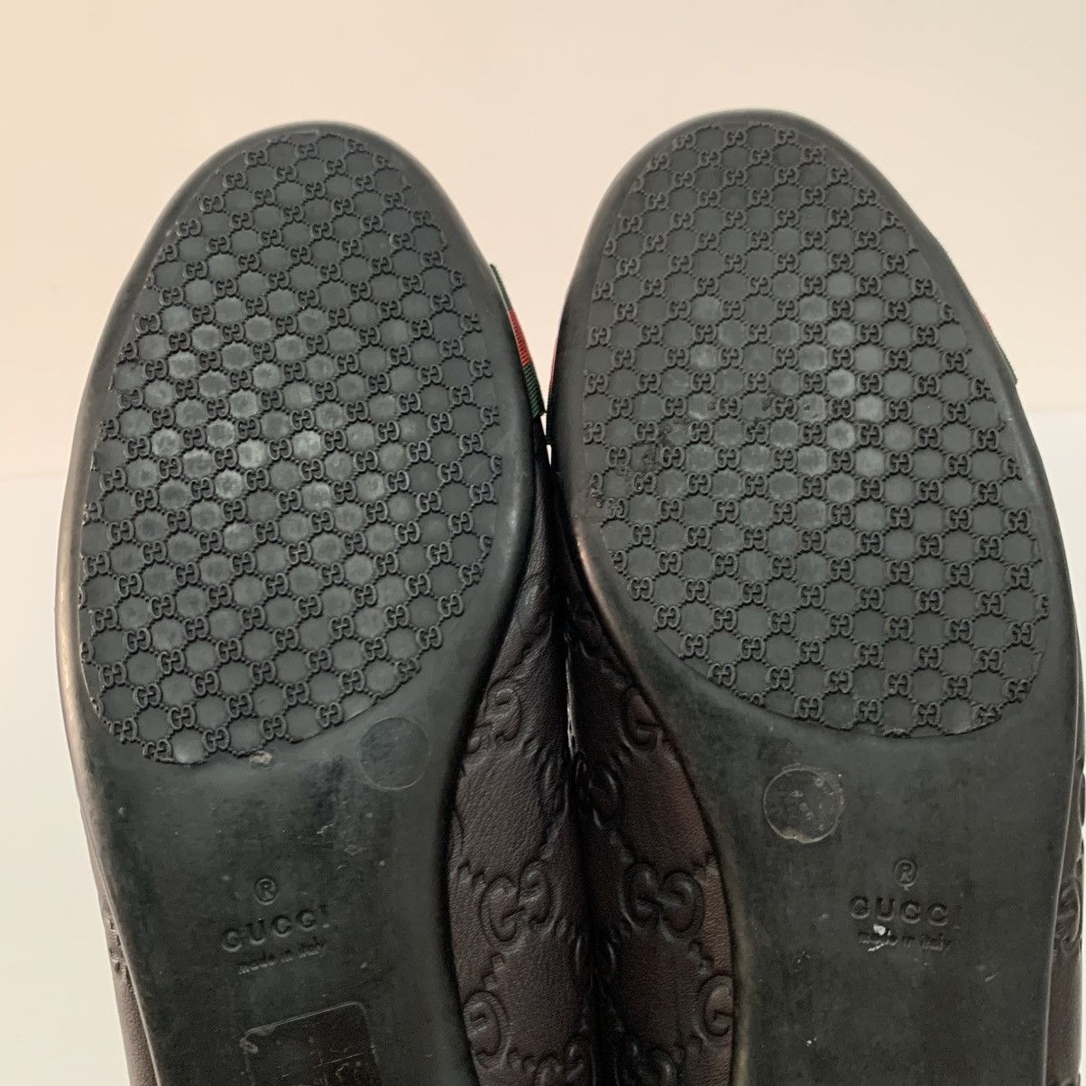 Gucci Gucci Leather Flats Shoes Size US 8.5 / IT 38.5 - 6 Thumbnail