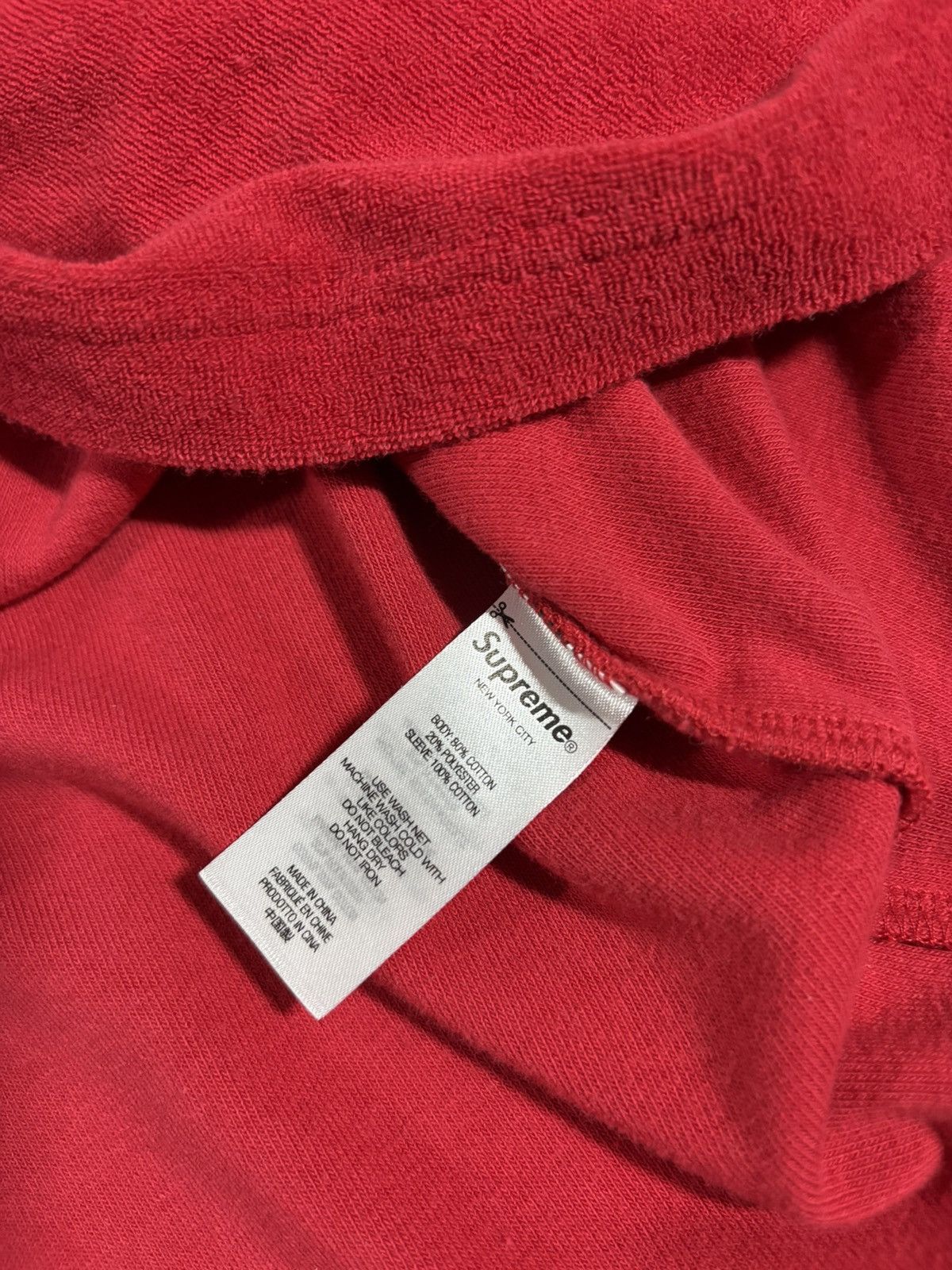 Supreme Supreme Terry Raglan S/S Top Red Green Medium SS23 Size US M / EU 48-50 / 2 - 6 Thumbnail