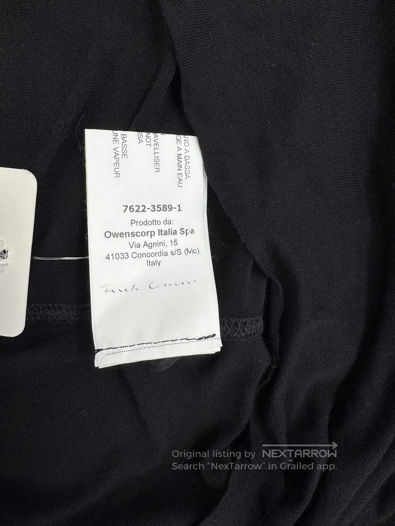 Rick Owens Rick Owens Black V-Neck Sleeveless Top. Size US XS / EU 42 / 0 - 7 Thumbnail