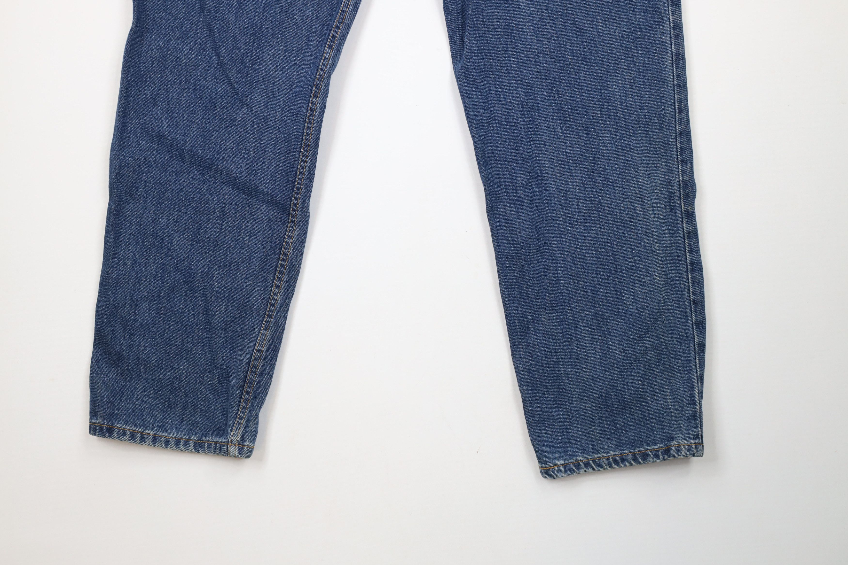Levi's × Vintage Vintage Y2K 2002 Levis 550 Fit Denim Jeans Blue Cotton Size US 38 / EU 54 - 15 Thumbnail