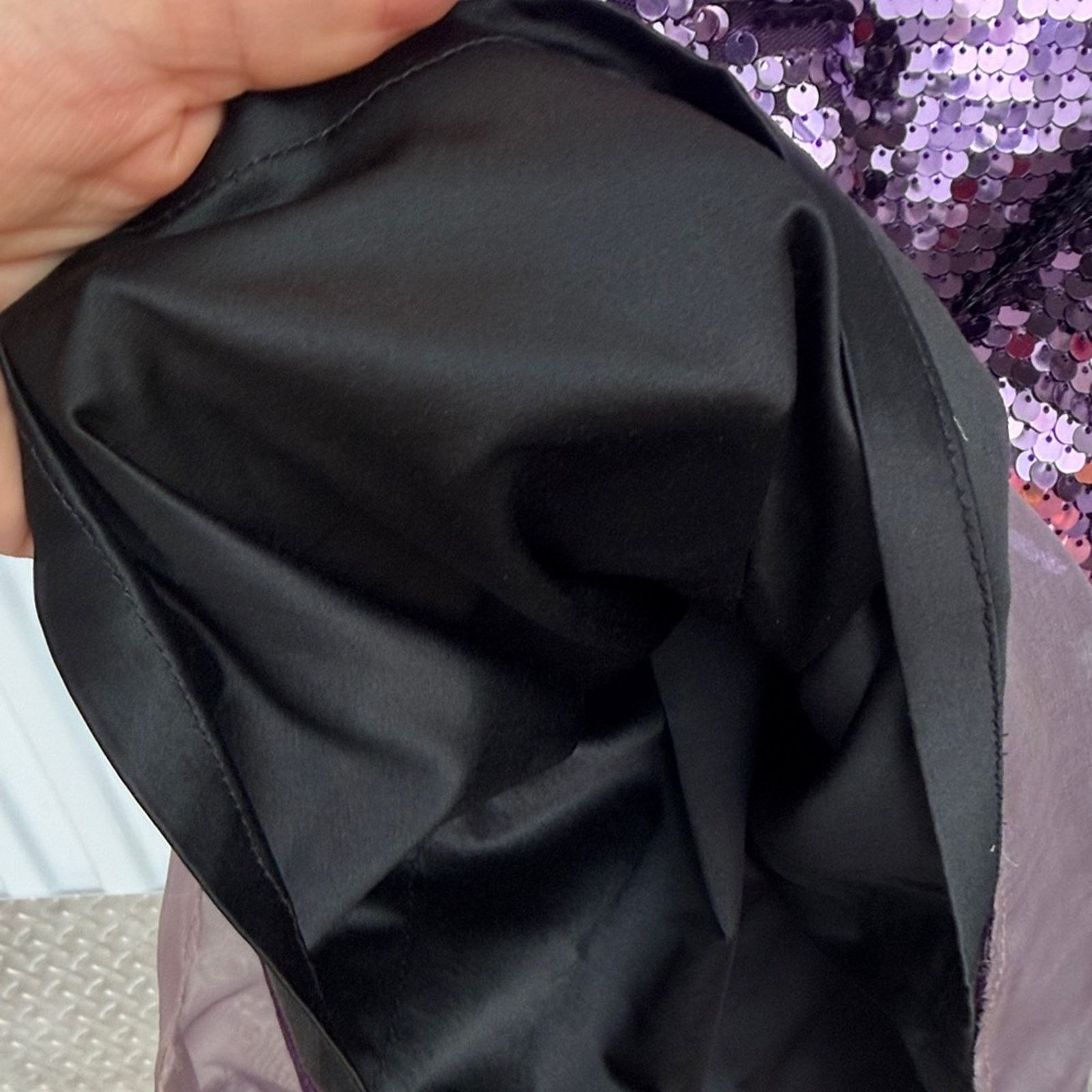 & Other Stories LALO CARDIGANS Purple Sequin Slip Dress Small Womens Size S / US 4 / IT 40 - 7 Thumbnail