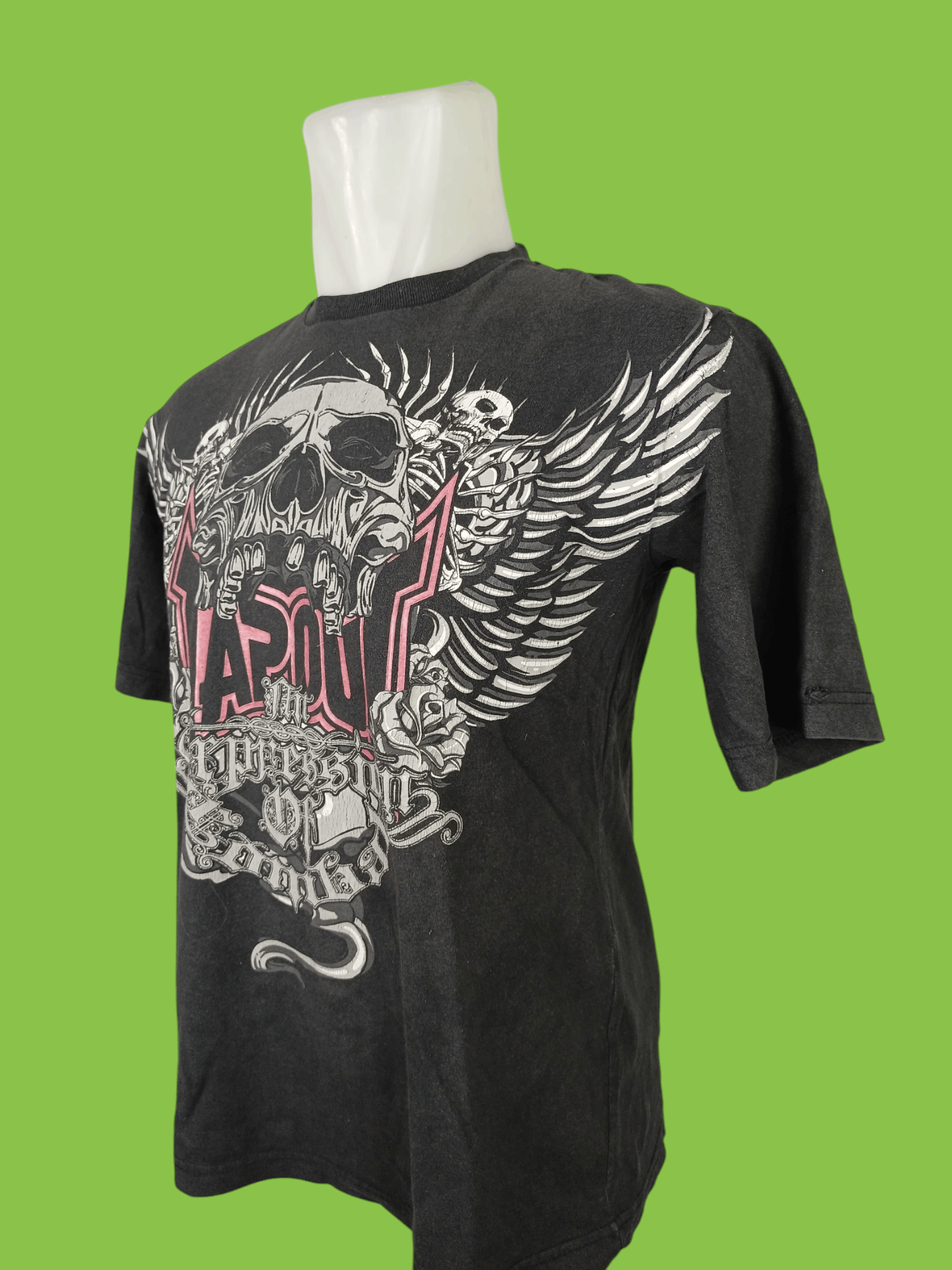 Affliction × Japanese Brand × Tapout Rare Tapout Tee Y2K Affliction Style Size M / US 6-8 / IT 42-44 - 8 Thumbnail