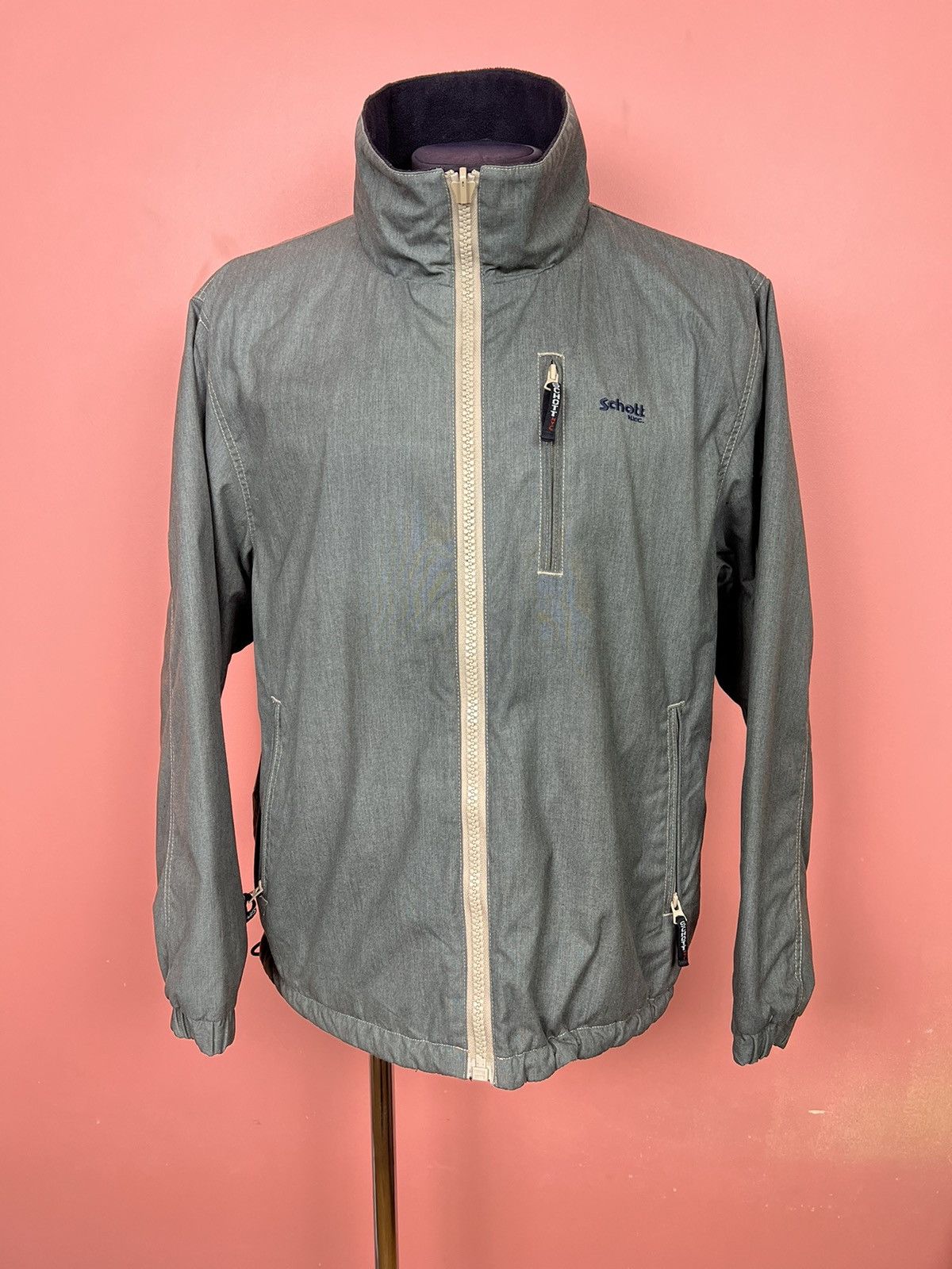 Schott Schott n.y. Vintage rare jacket double side casual y2k Size US L / EU 52-54 / 3 - 2 Thumbnail