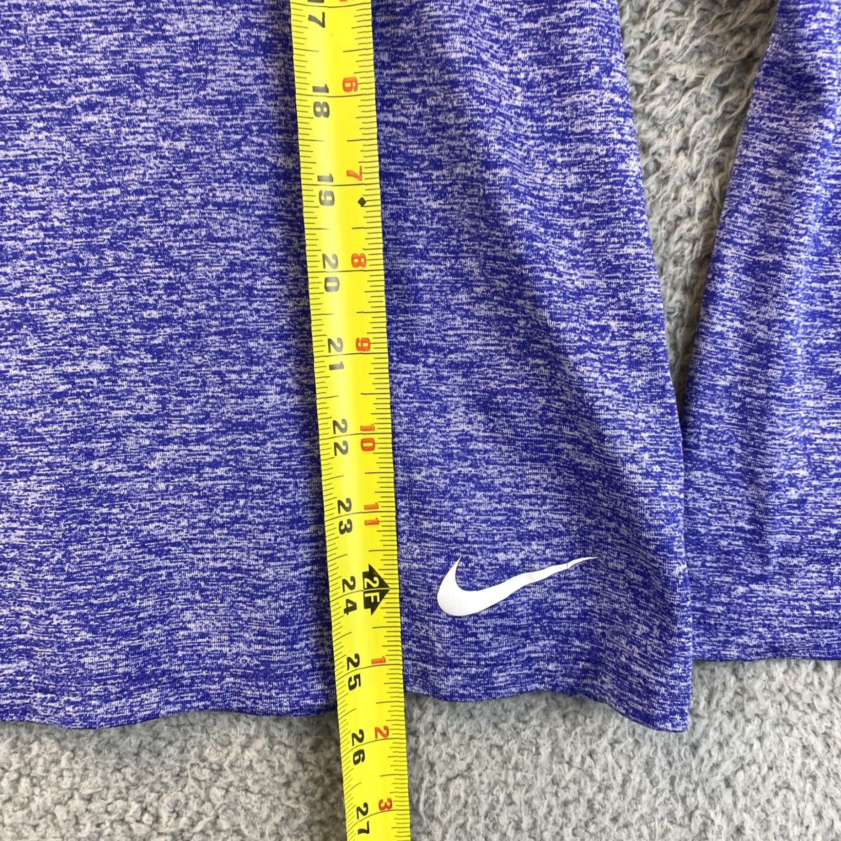 Nike Nike Dri-Fit Womens Pullover Hoodie Running Long Sleeve Top Light M Purple /51-41 Size M / US 6-8 / IT 42-44 - 6 Thumbnail
